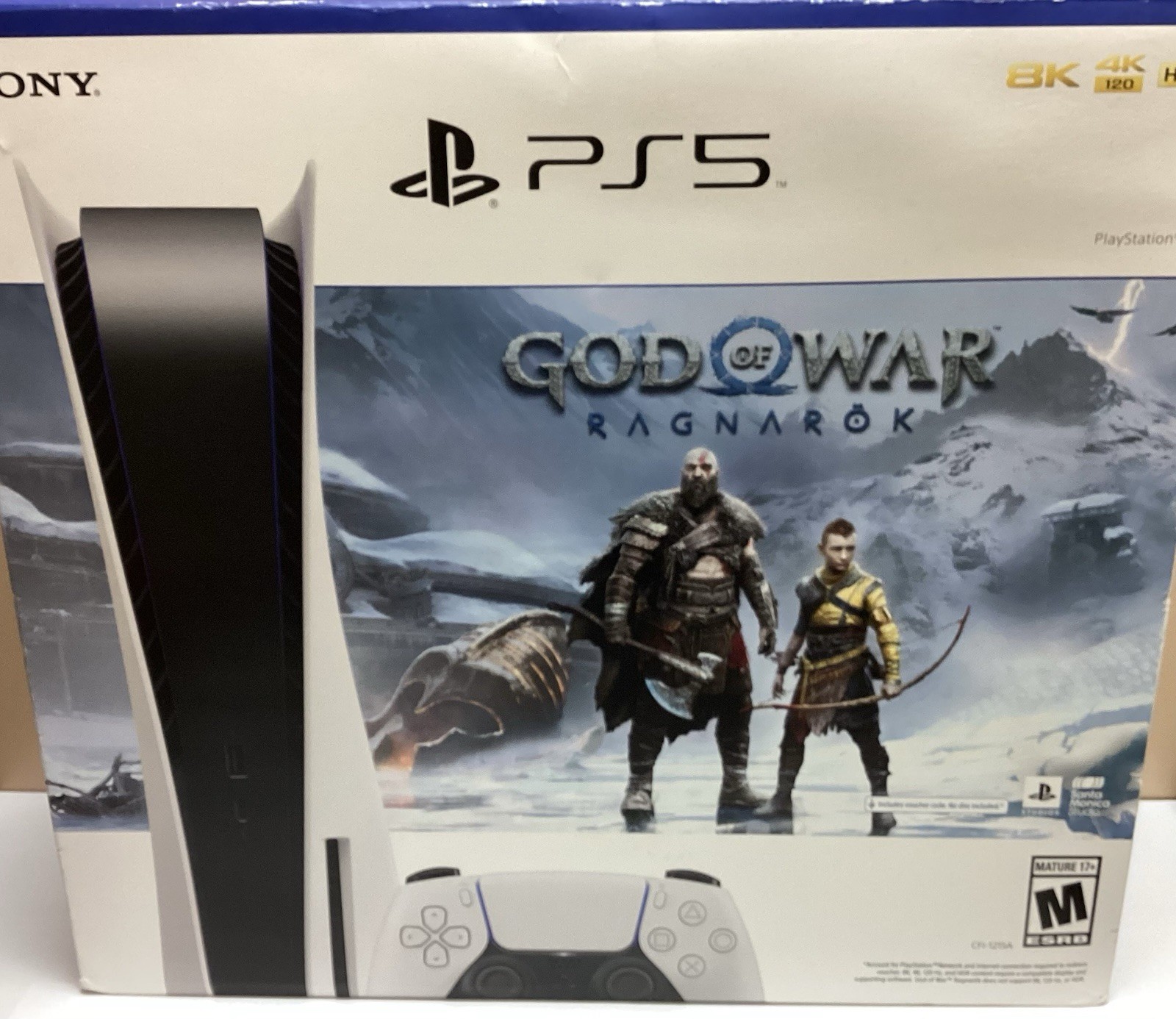 Sony CFI-1215A PlayStation 5 Disc God Of War Edition PS5 825GB PS5 Console
