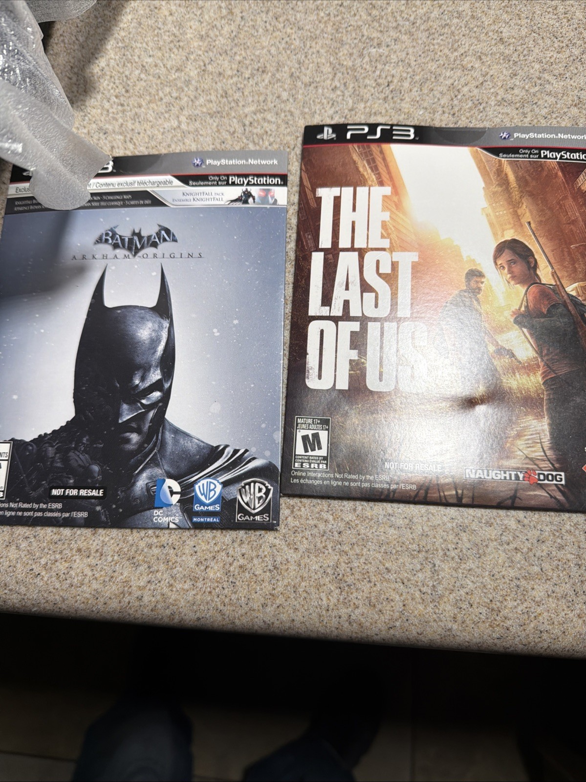 PlayStation 3 PS3 Super Slim Console System Box the Last of US, Complete