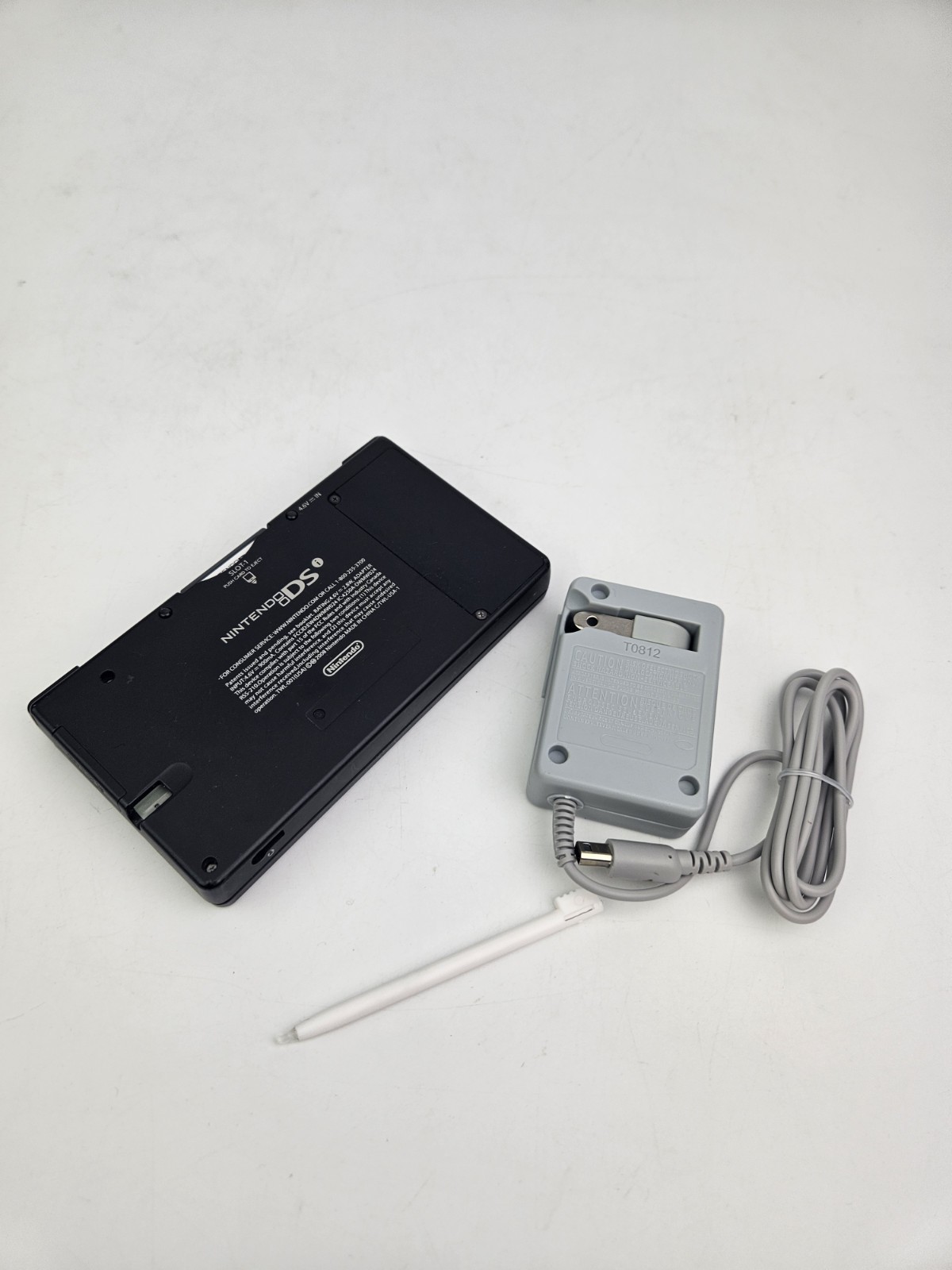Nintendo DSi DSi Handheld Game Console TWL-001 Black Charging cable & TRANSFORME
