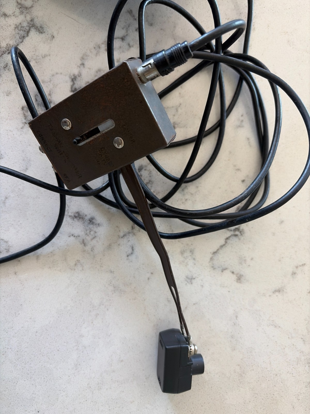 Atari CX-2600 Video Game Console 2 Joysticks RF Coax Connector 16 Games UNTESTED
