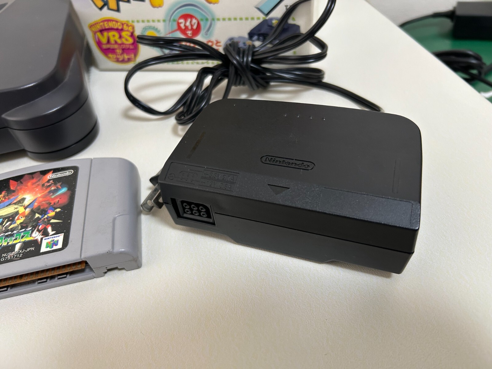 Nintendo 64 Black Console (NTSC-J) Free shipping, operation confirmed from japan