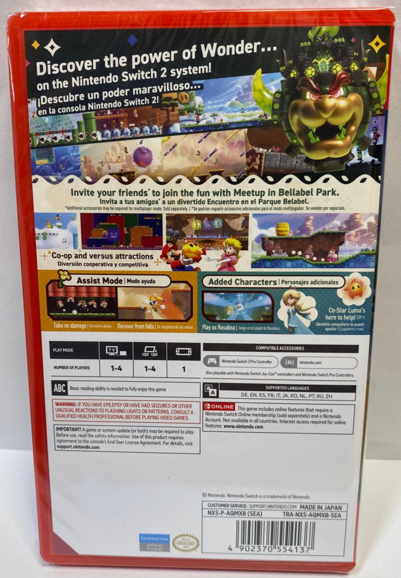 Super Mario Bros. Wonder + Meetup in Bellabel Park Switch 2 New Special [2026]
