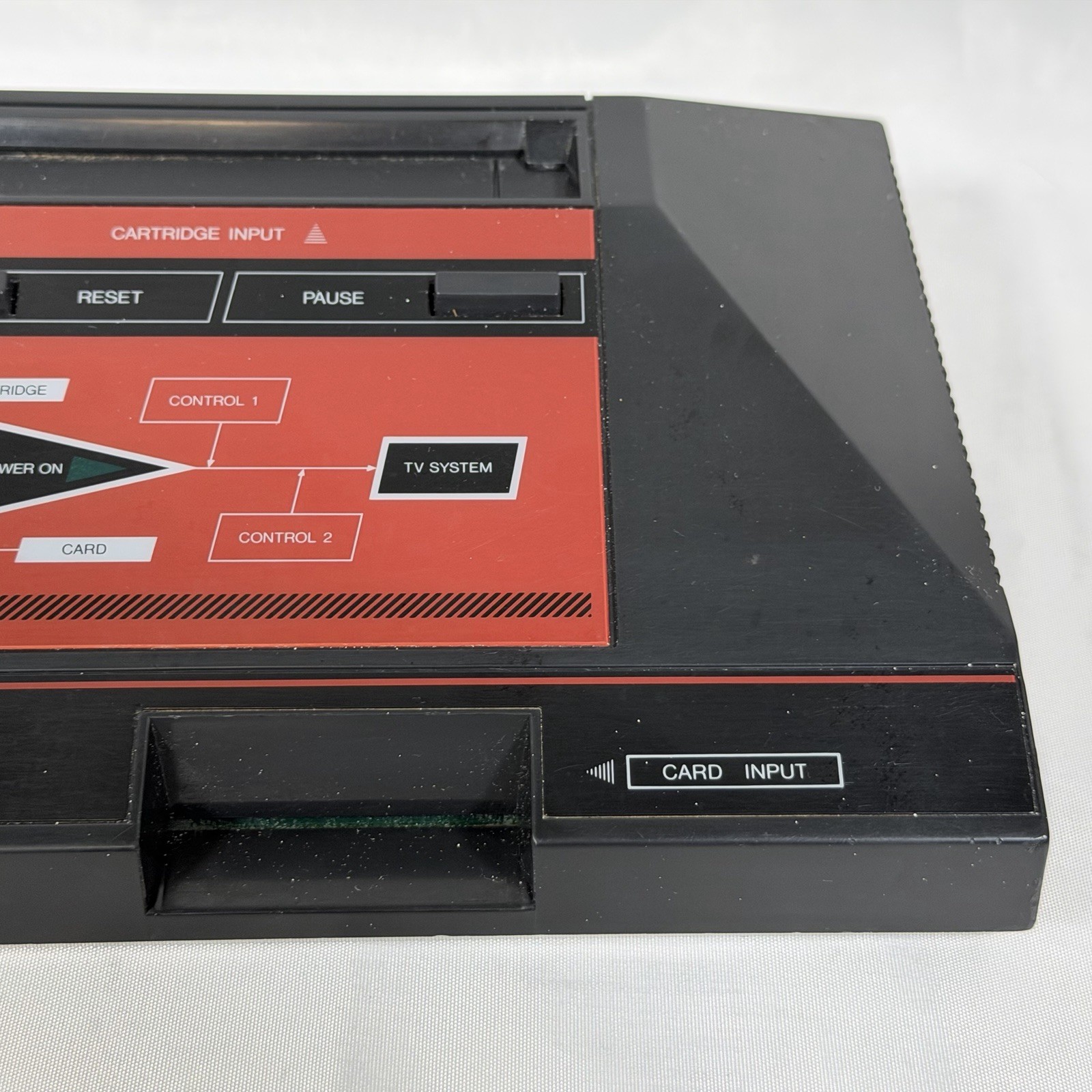 Sega Master System Power Base Console – For Parts NOT TESTED READ Attic Find!￼