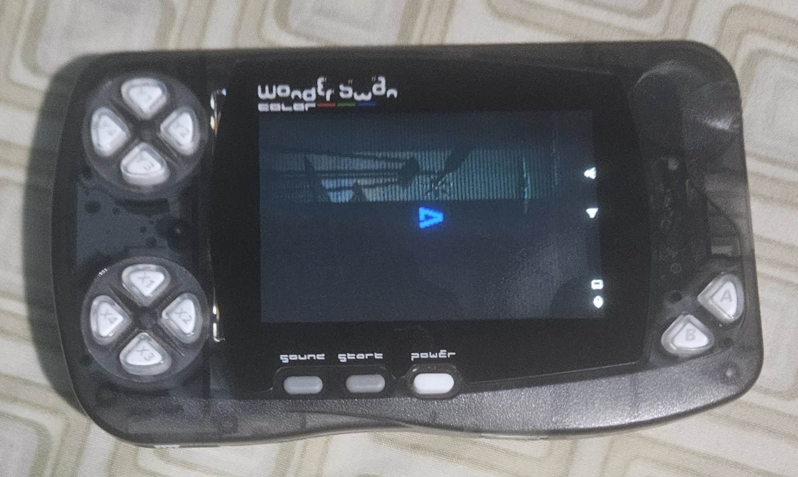 Bandai WonderSwan Color IPS Crystal Black w/ New Glass Lens (READ DESCRIPTION)