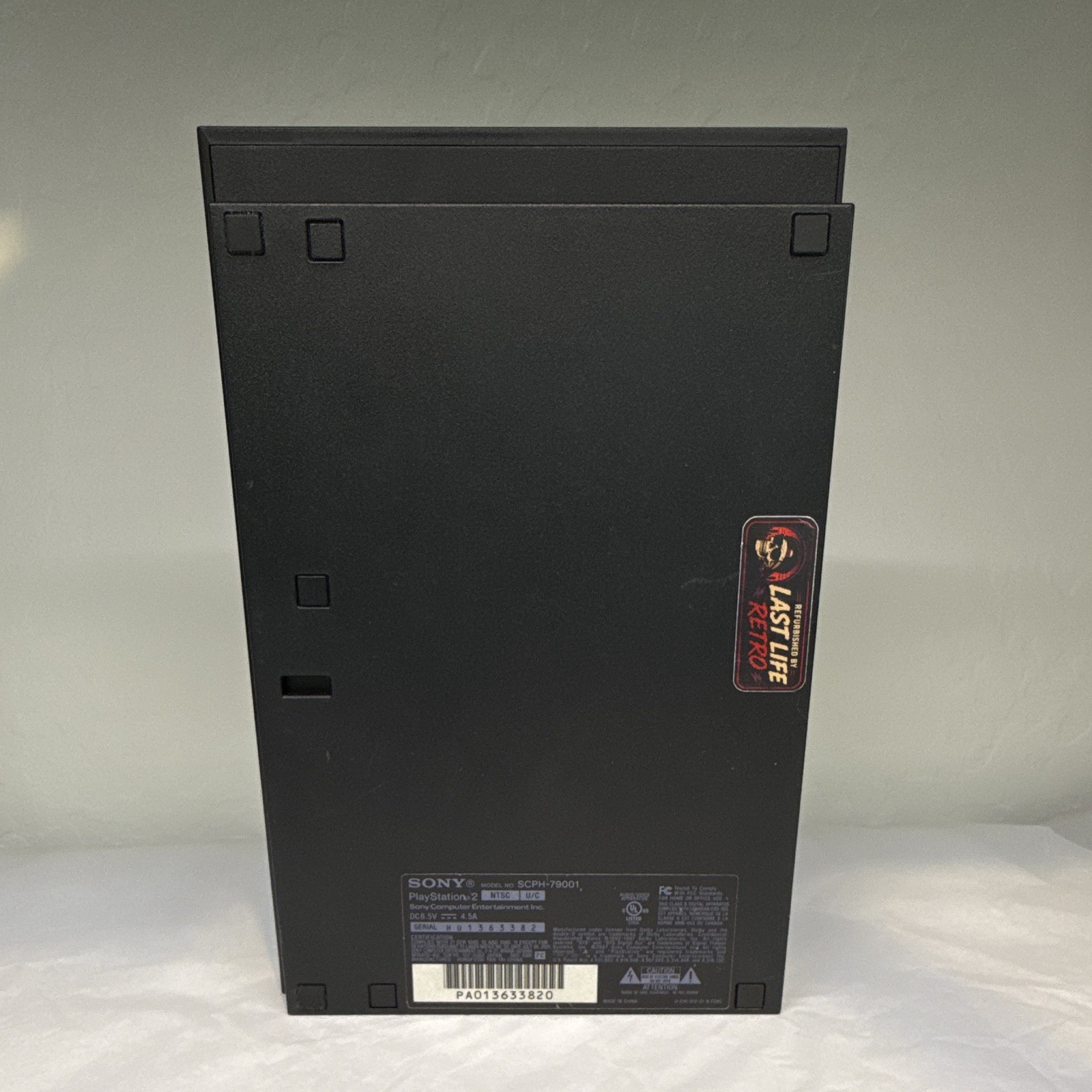 Sony PlayStation 2 Slim Black Console SCPH-79001 Tested working New laser