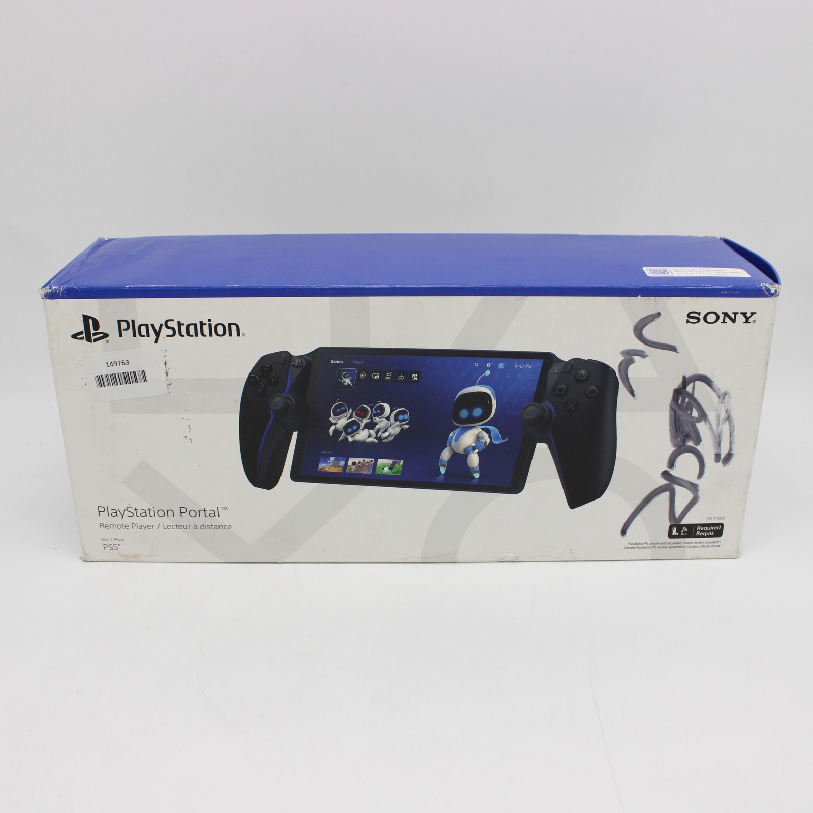 Sony PlayStation Portal Remote Player Handheld Console In Black CFI-Y1001