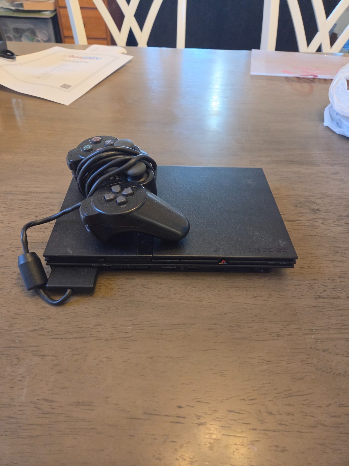 Sony PlayStation 2 Slim Console – Black good condition