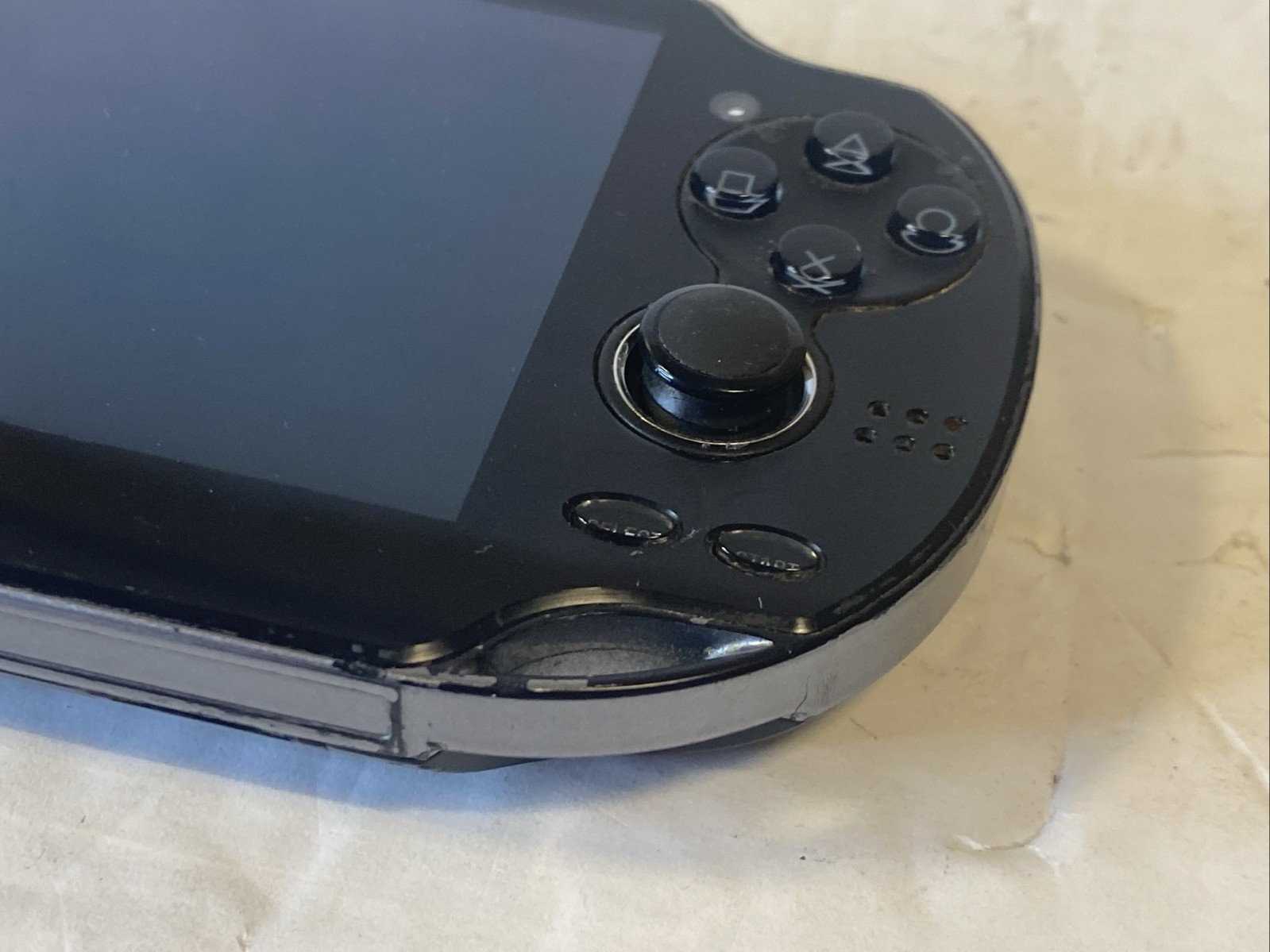 Sony Playstation Vita PS Vita PCH-1001 Handheld Console Only Black Tested