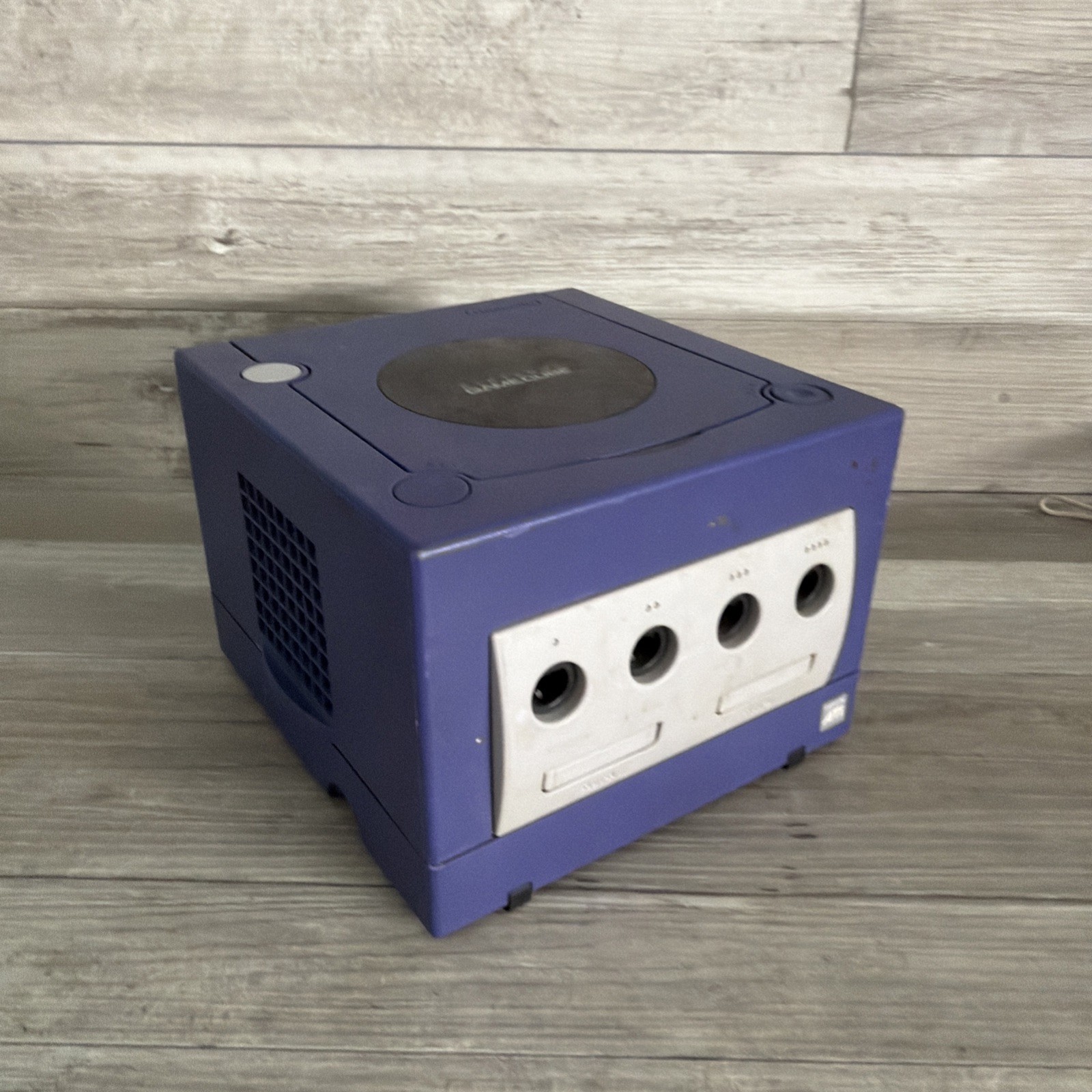 Nintendo GameCube Black Console Only DOL-001 Digital AV Parts or Repair Only