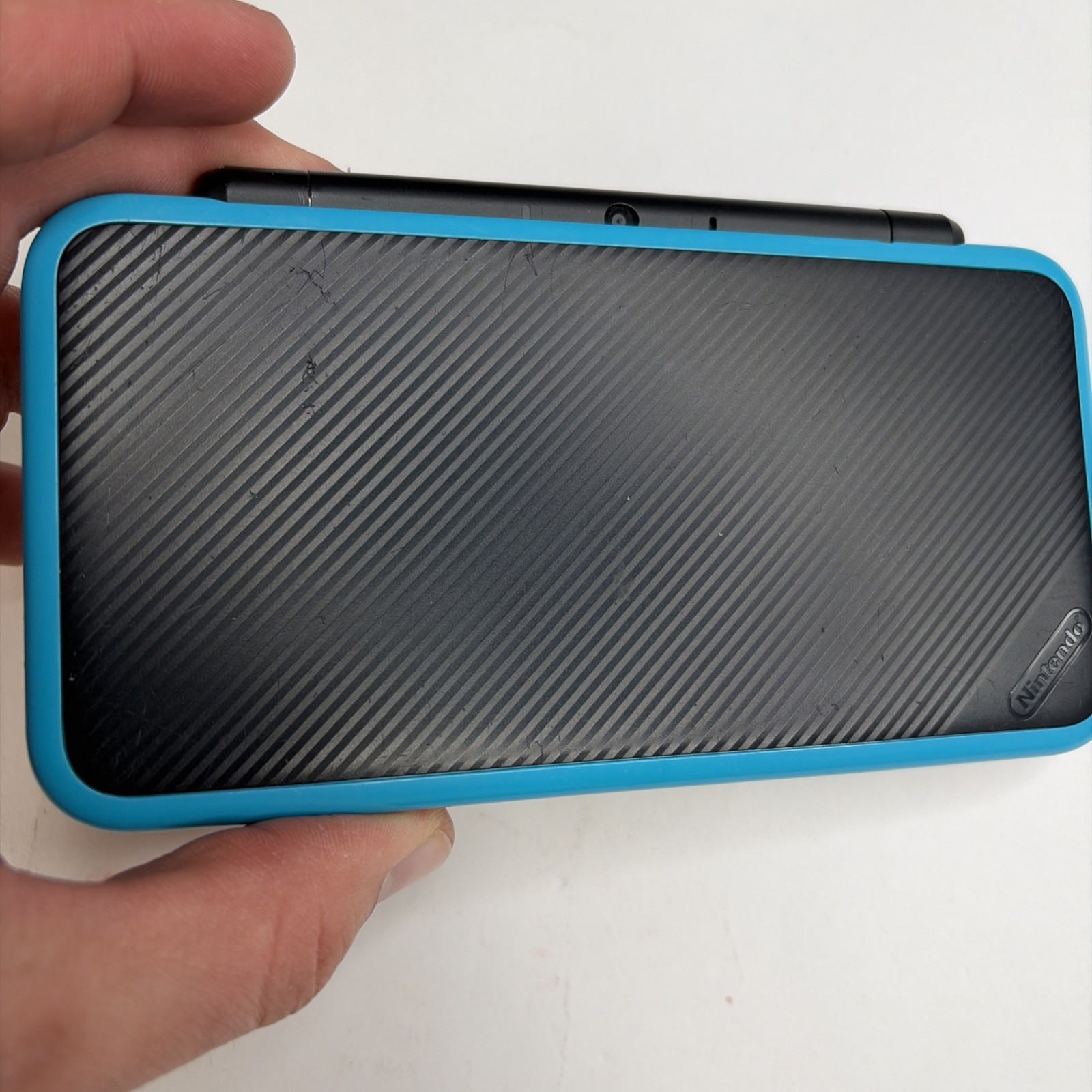 Nintendo 2DS XL Console – Black/Turquoise W Charger Stylus US Model Repair!