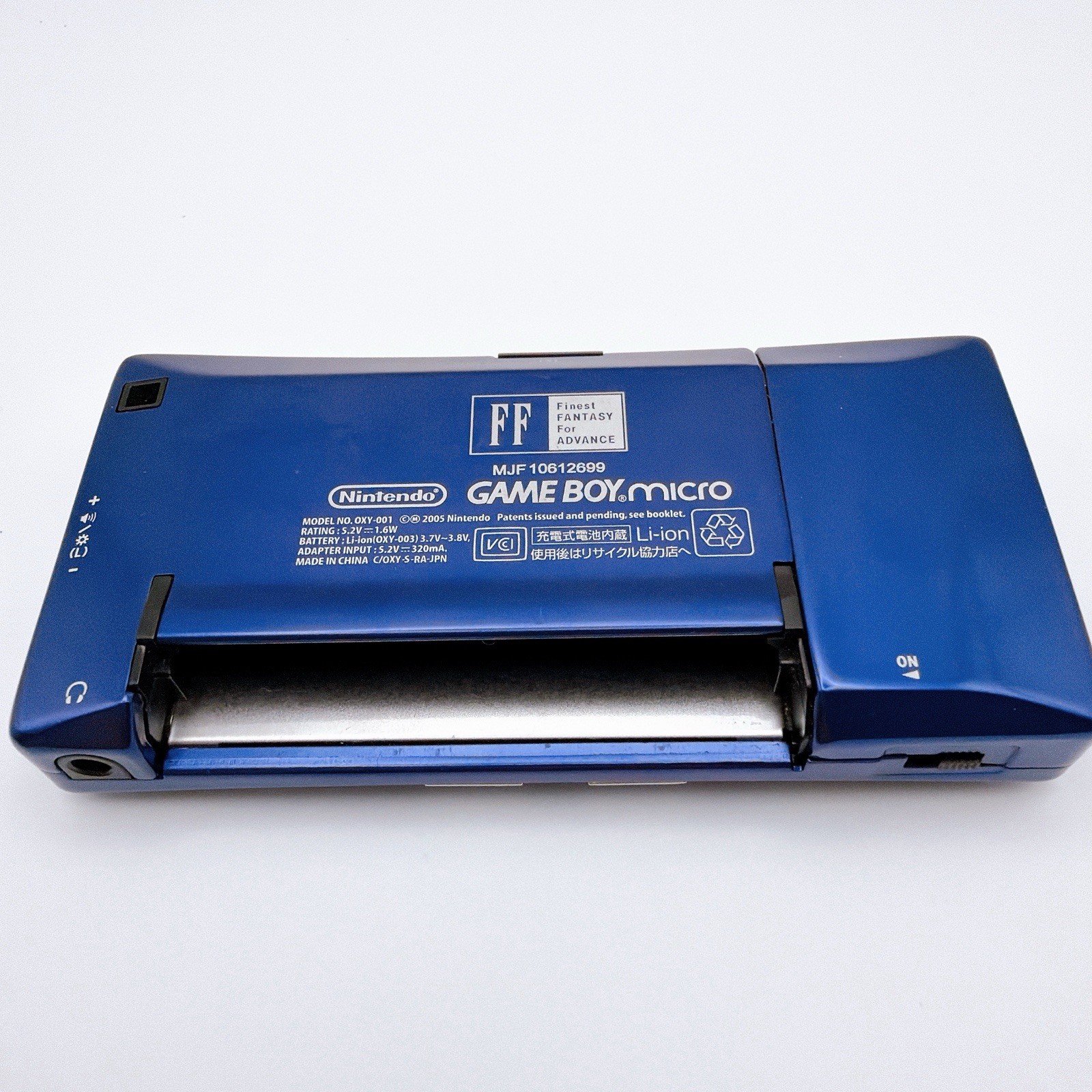 Game Boy Micro FF Yoshitaka Amano Edition + Final Fantasy VI Advance CIB Japan
