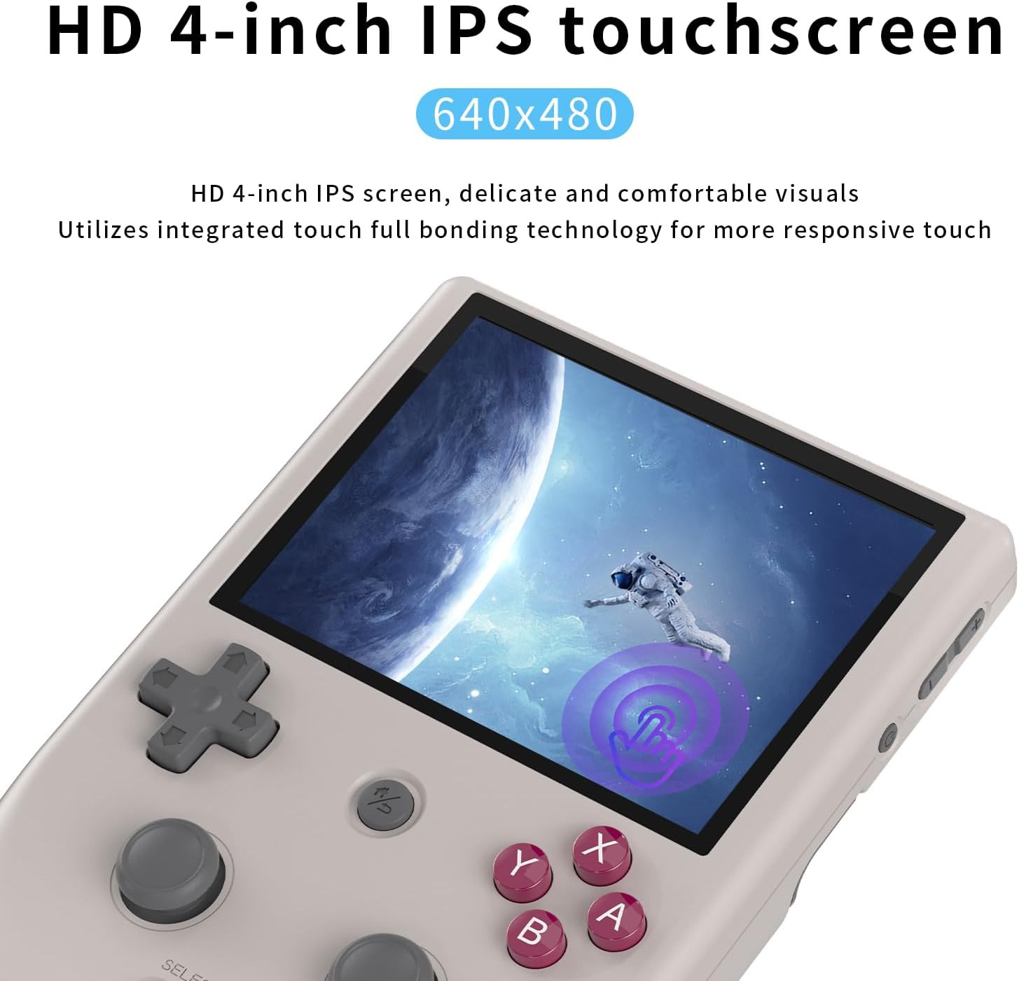 RG405V Retro Handheld Game, Android 12 Built-In 128G TF Card 3172 Games,4 Inch I