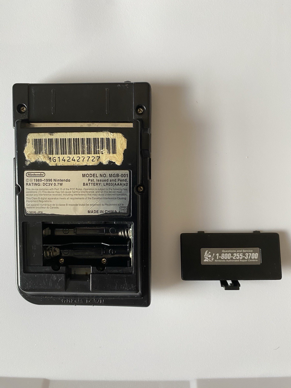 Nintendo Game Boy Pocket MGB-001 Black Tested Working Original OEM Handheld