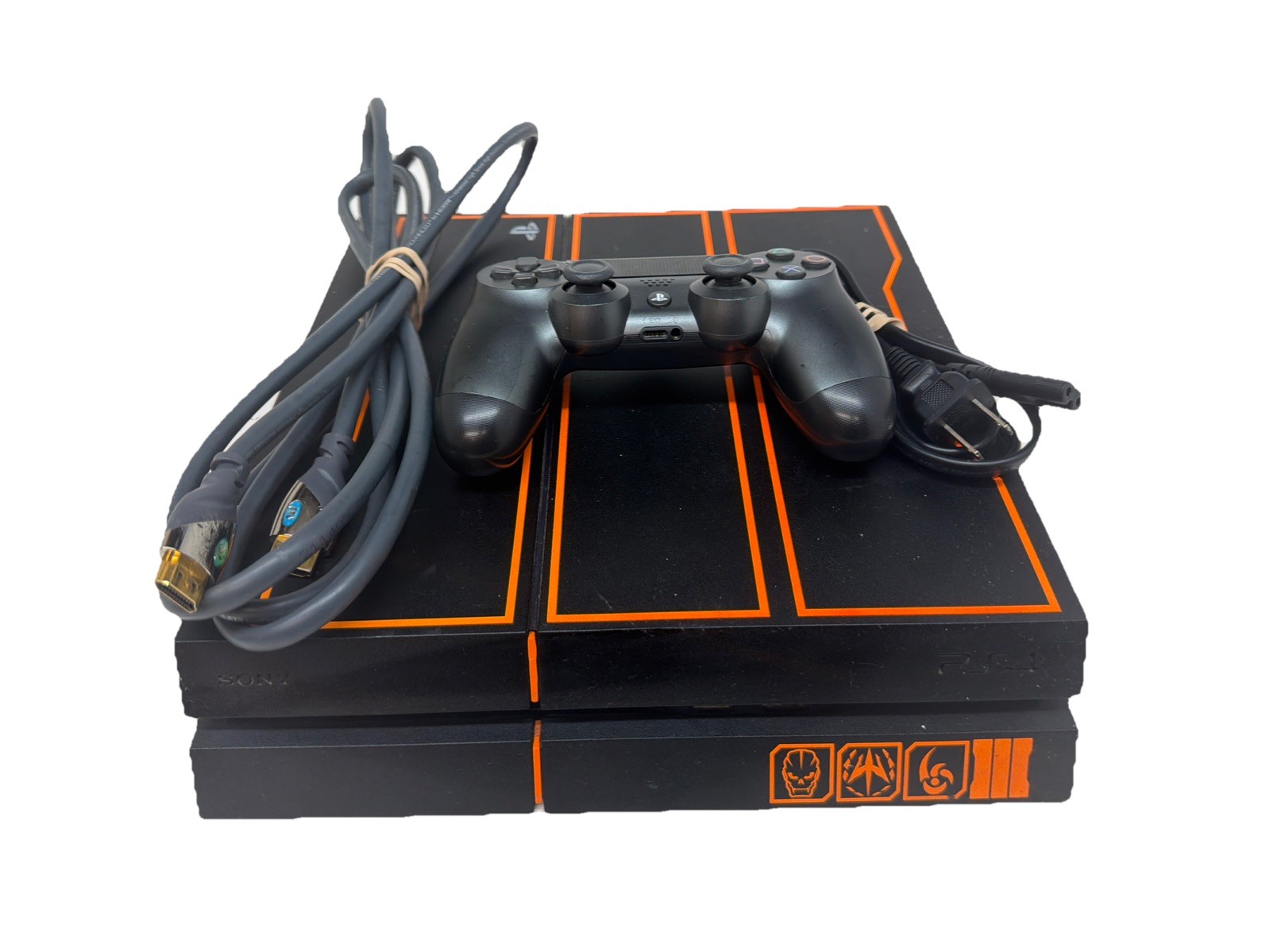 SONY PS4 – SYSTEM – CUH-1215B – 1 T B- BLACK OPS III Tested /cables/Remote
