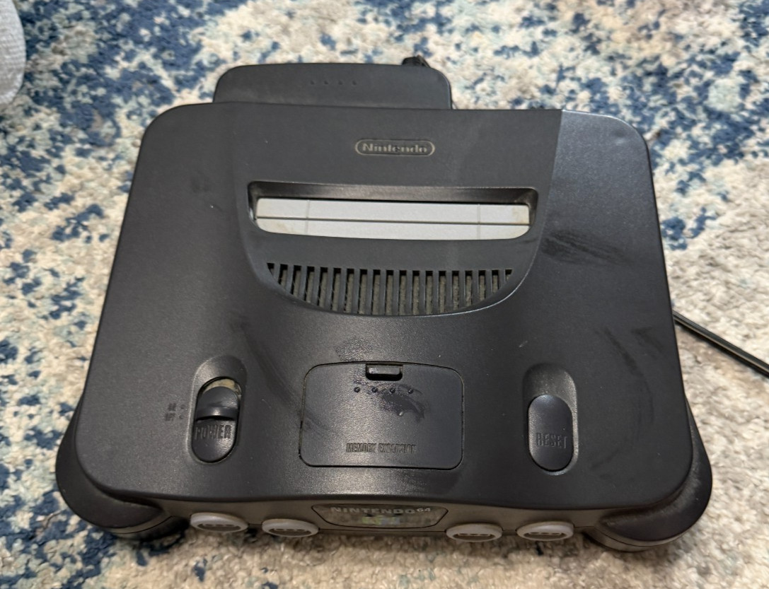 Nintendo 64 N64 Console Atomic Purple Bundle w/ Original Box & Expansion Pak TES