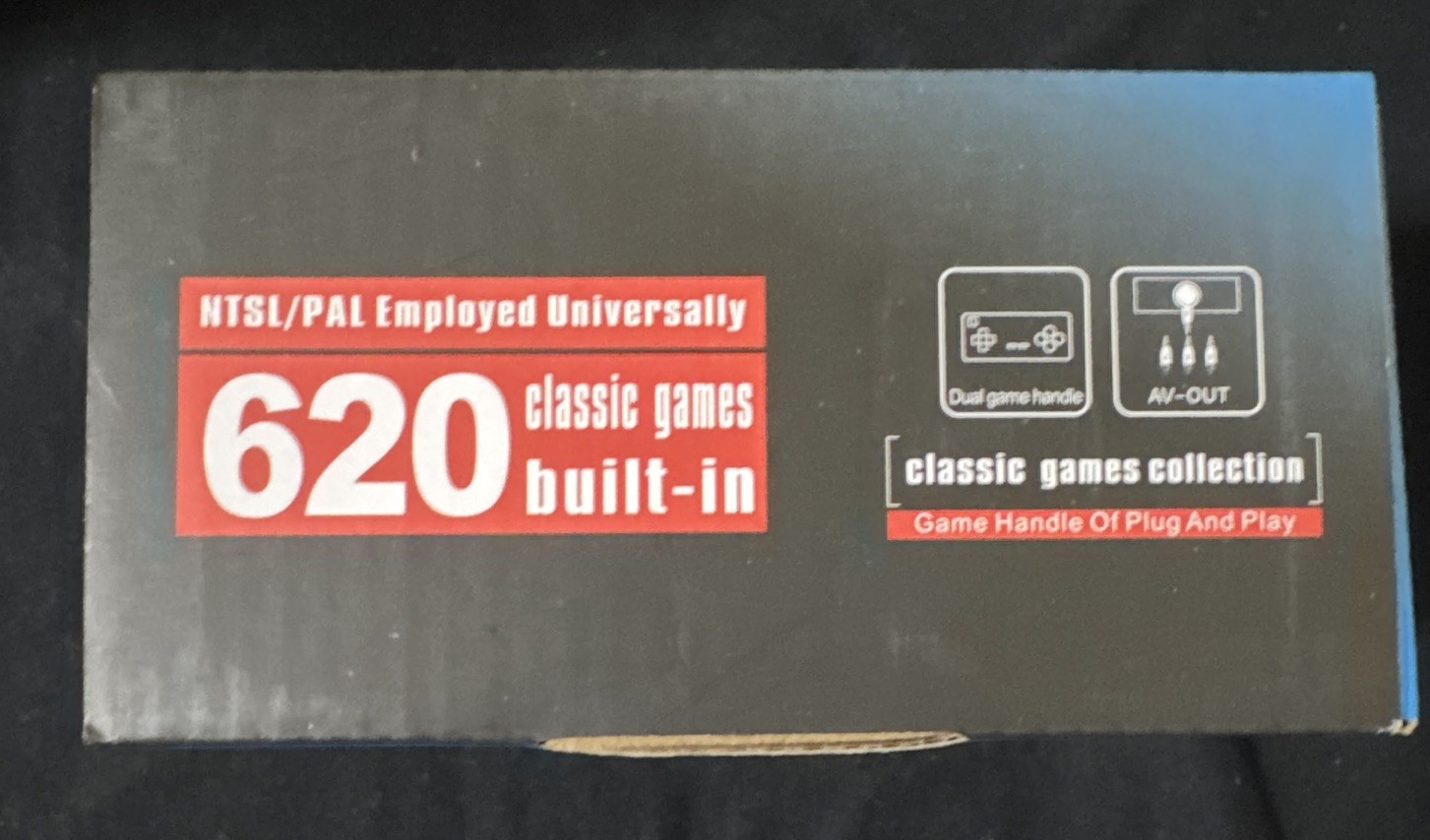 Mini Game Anniversary Edition 620 NES Console 620 Games AV Out 480p 512MB