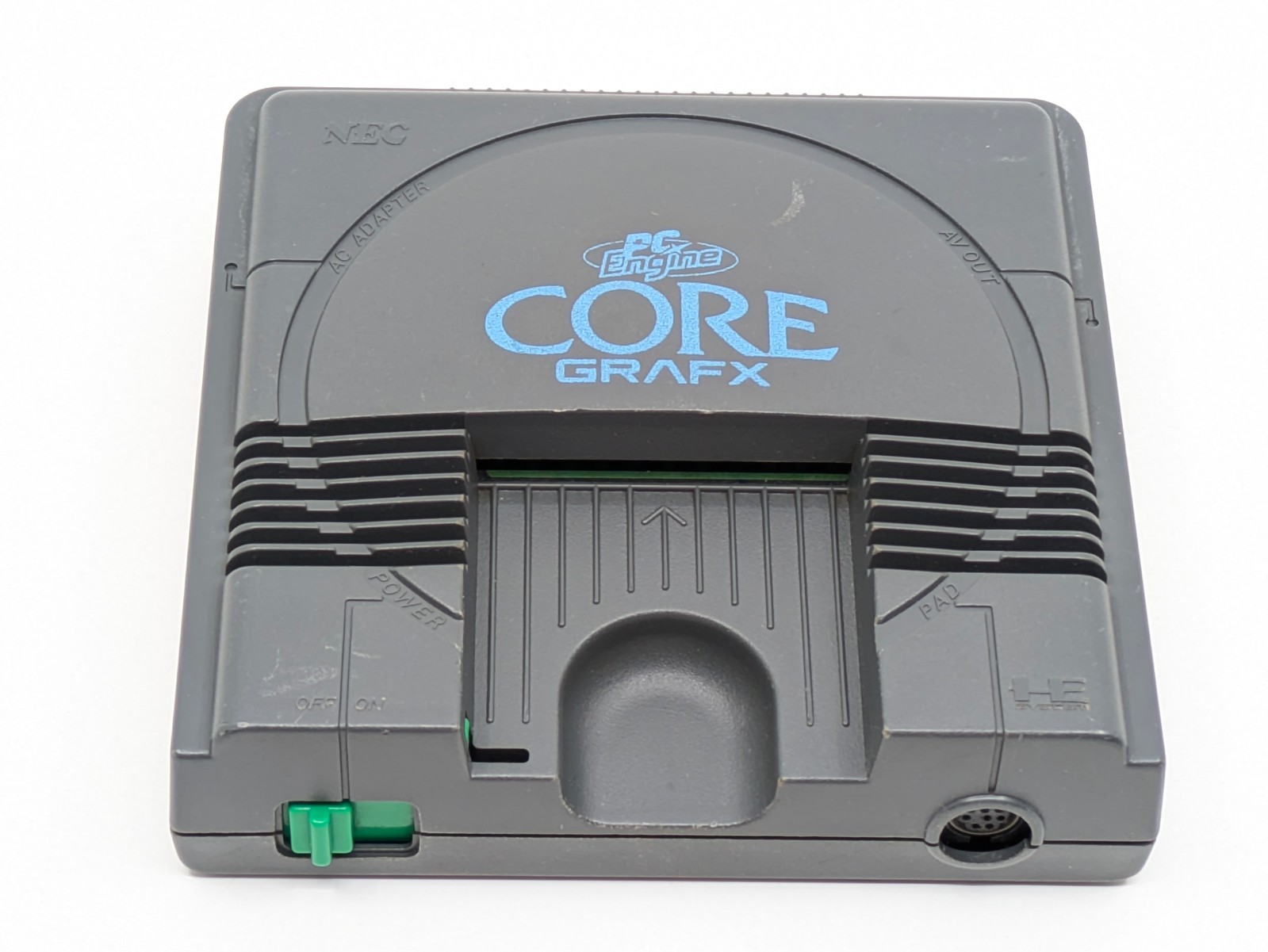 NEC PC Engine Core Grafx (PI-TG3) Tested Complete Set Controller PAD-105 AC
