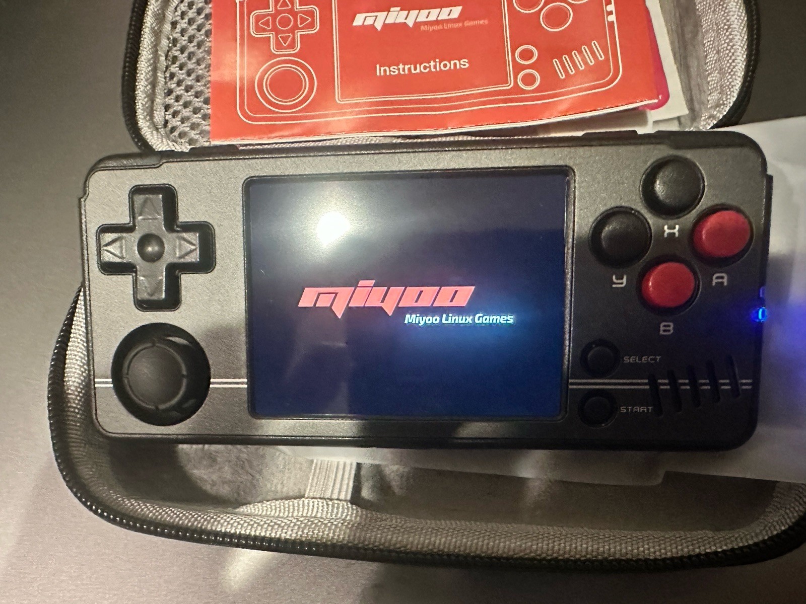 Miyoo A30 Linux Handheld Retro Video Game Console Black 64GB Ships From US