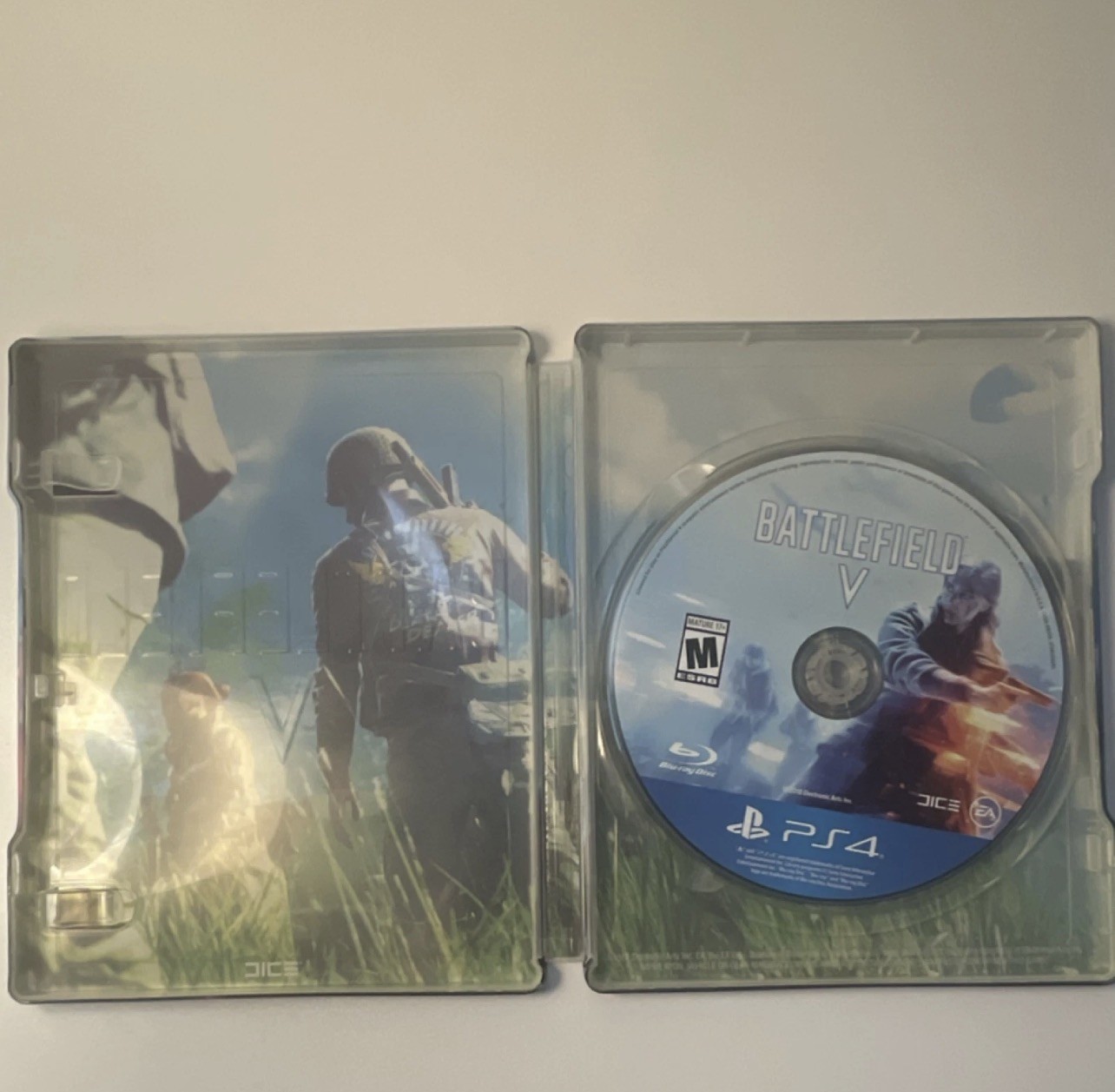 Working PS4 500GB console, w/power cord, PS4 controller, and 5 PS4 games