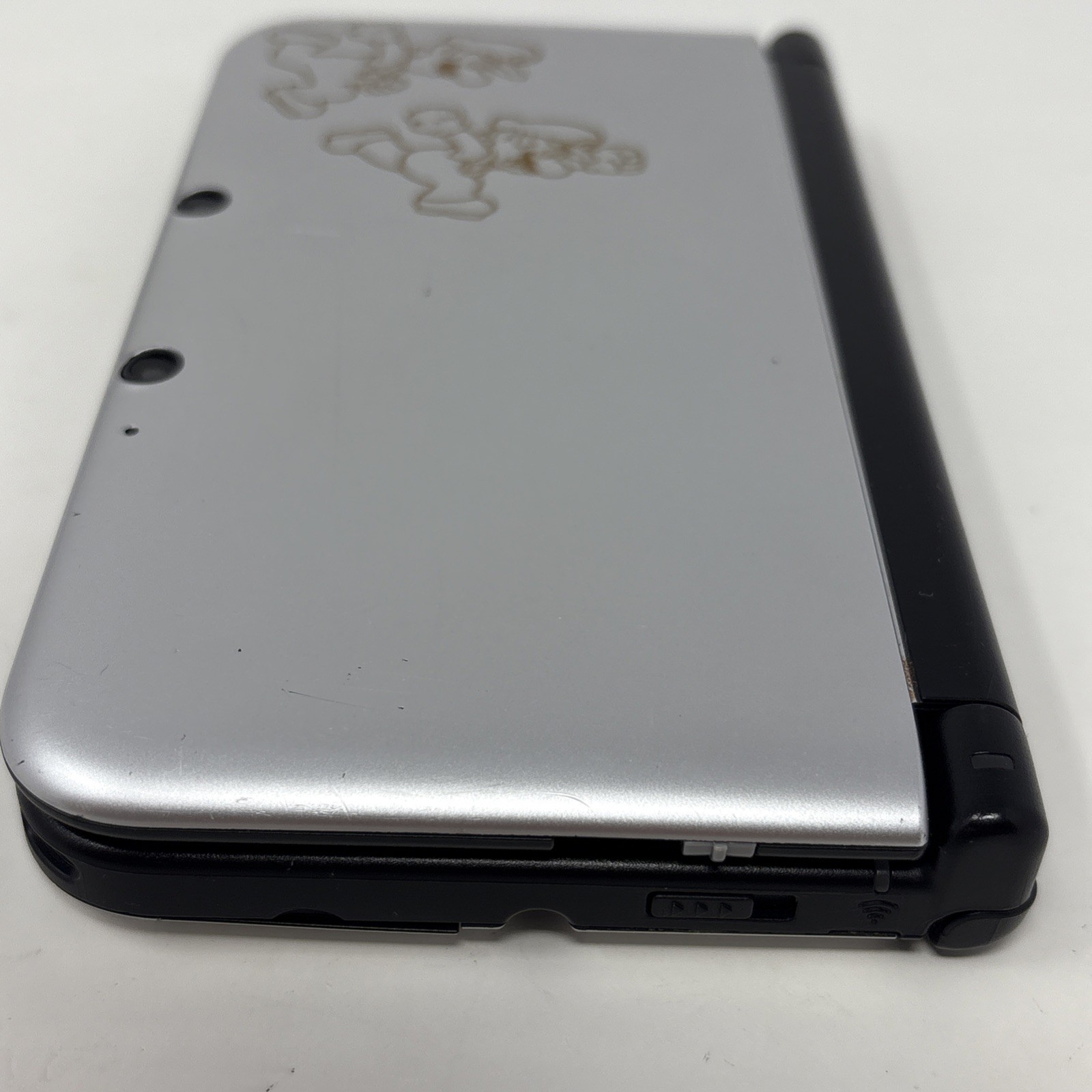Nintendo 3DS XL Mario & Luigi Dream Team Limited Edition 30th Silver *READ Crack