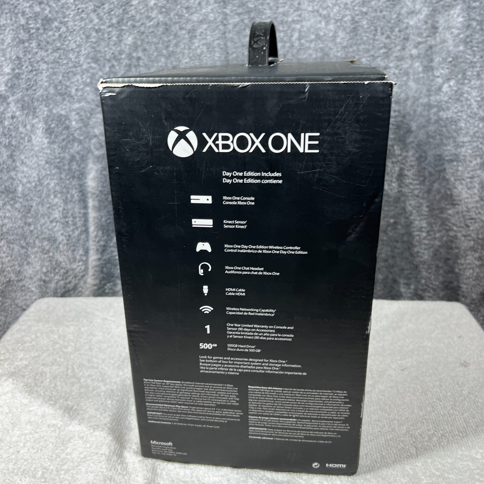 Microsoft Xbox One Day One Edition 500GB Black Console