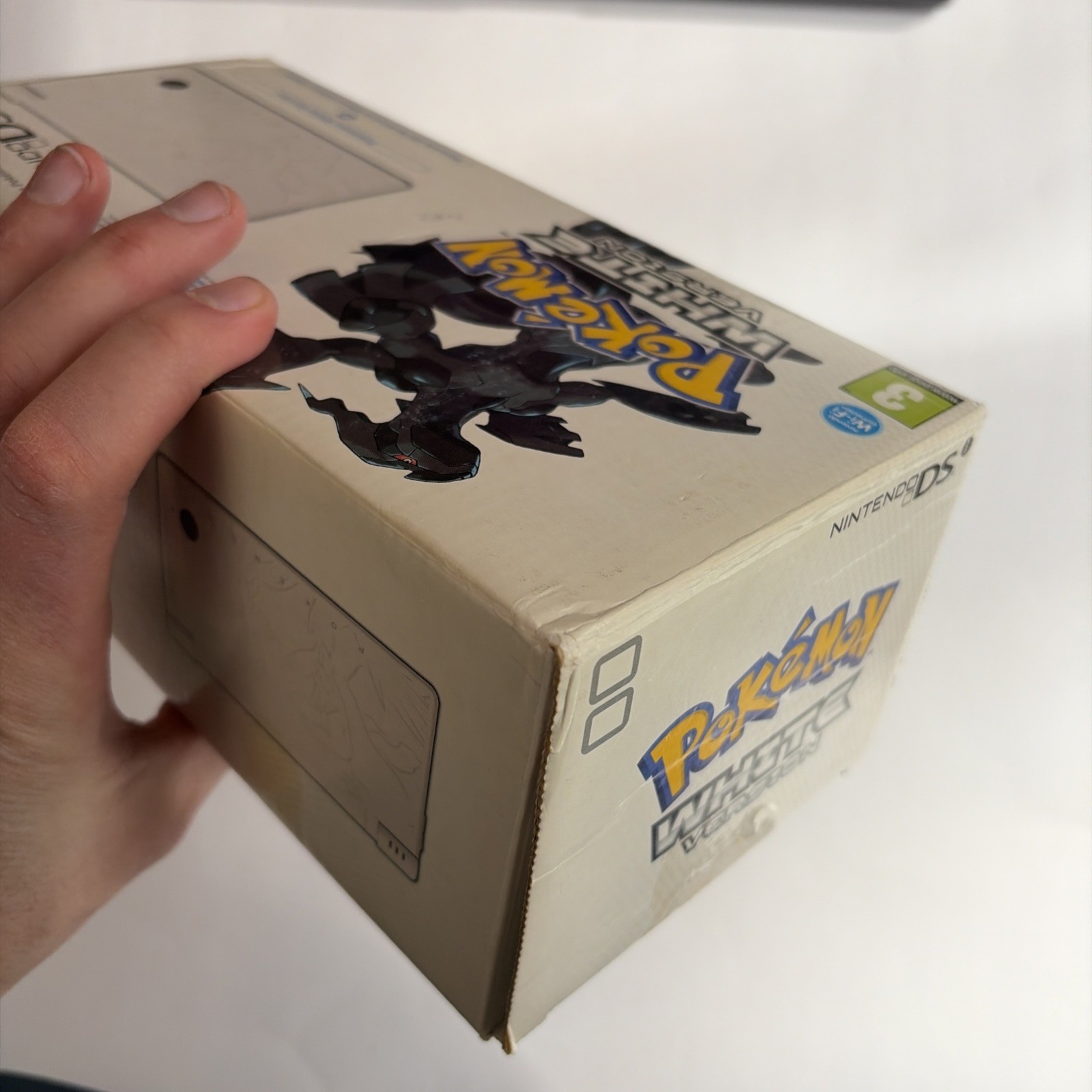 Nintendo DSi Pokemon White Reshiram Zekrom Edition Box And Inserts Only! PAL