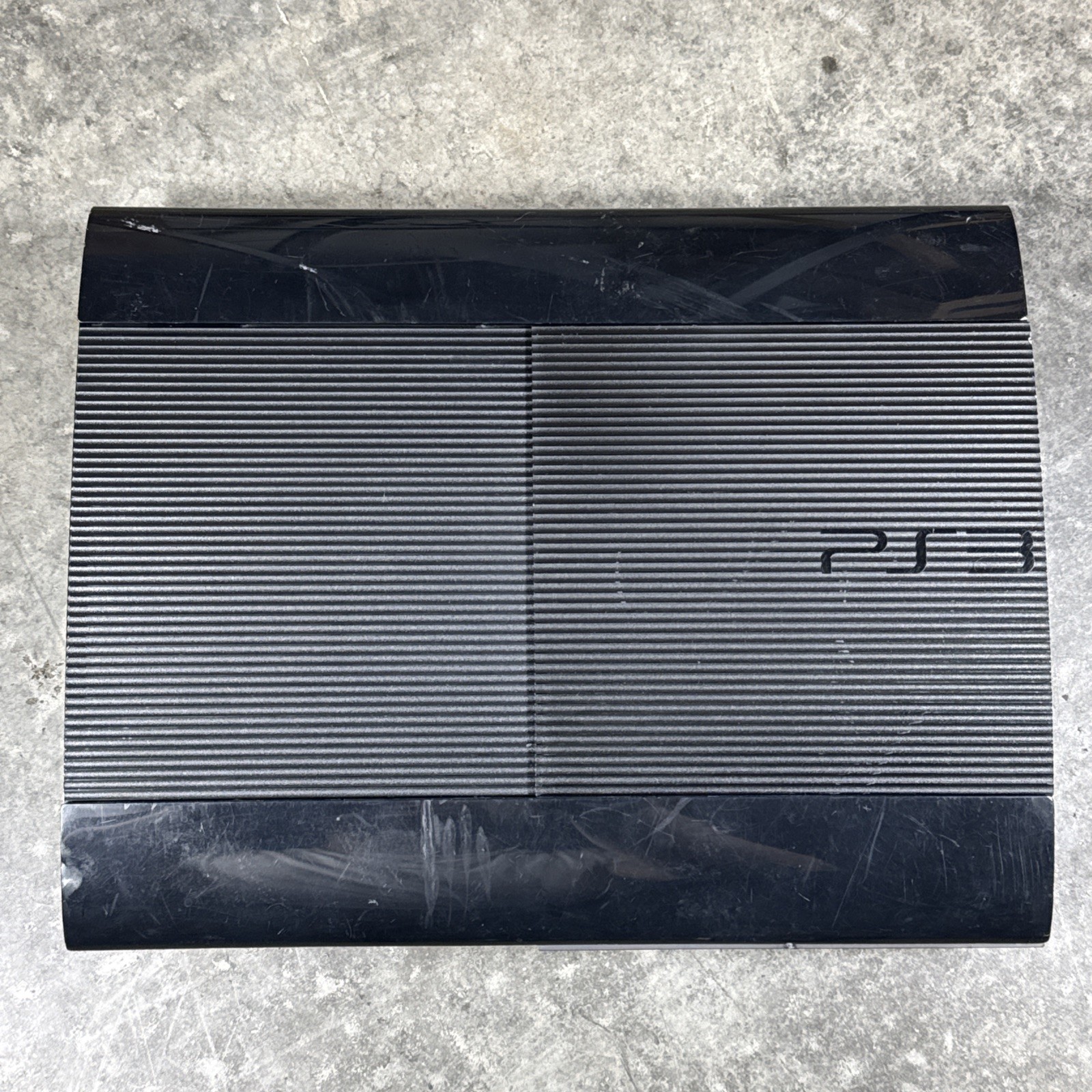 Sony PlayStation 3 PS3 Super Slim 250GB Console (CECH-4001B) w/ Cables Tested