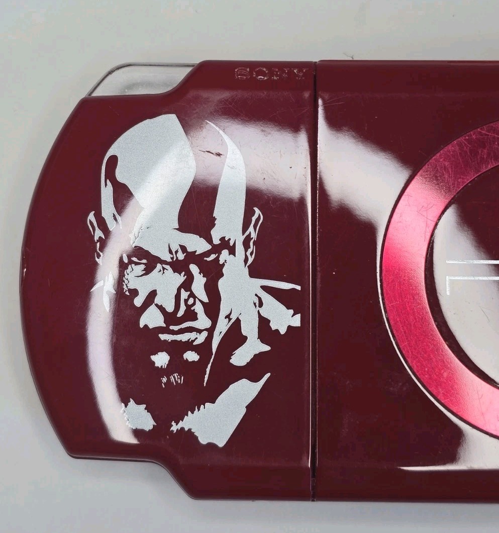 Sony PSP 2000 God of War Limited Edition Handheld System – CIB Complete