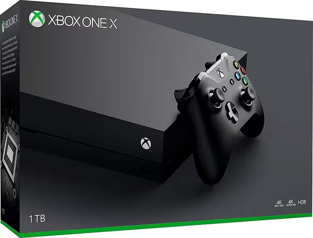 Geek Squad Certified Refurbished Xbox One X 1TB Console with 4K Ultra Blu-ray