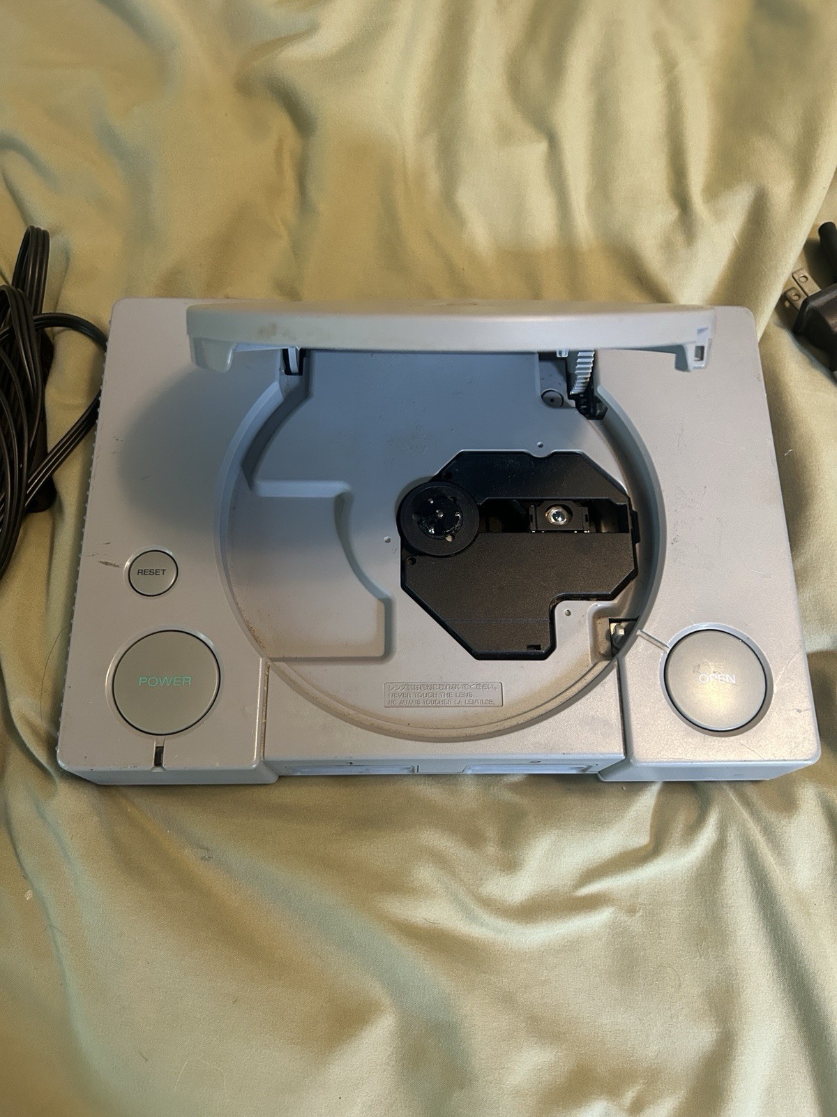 Sony PlayStation 1 PS1 Console (SCPH-7001) w/ OEM AV & Power Cable Tested