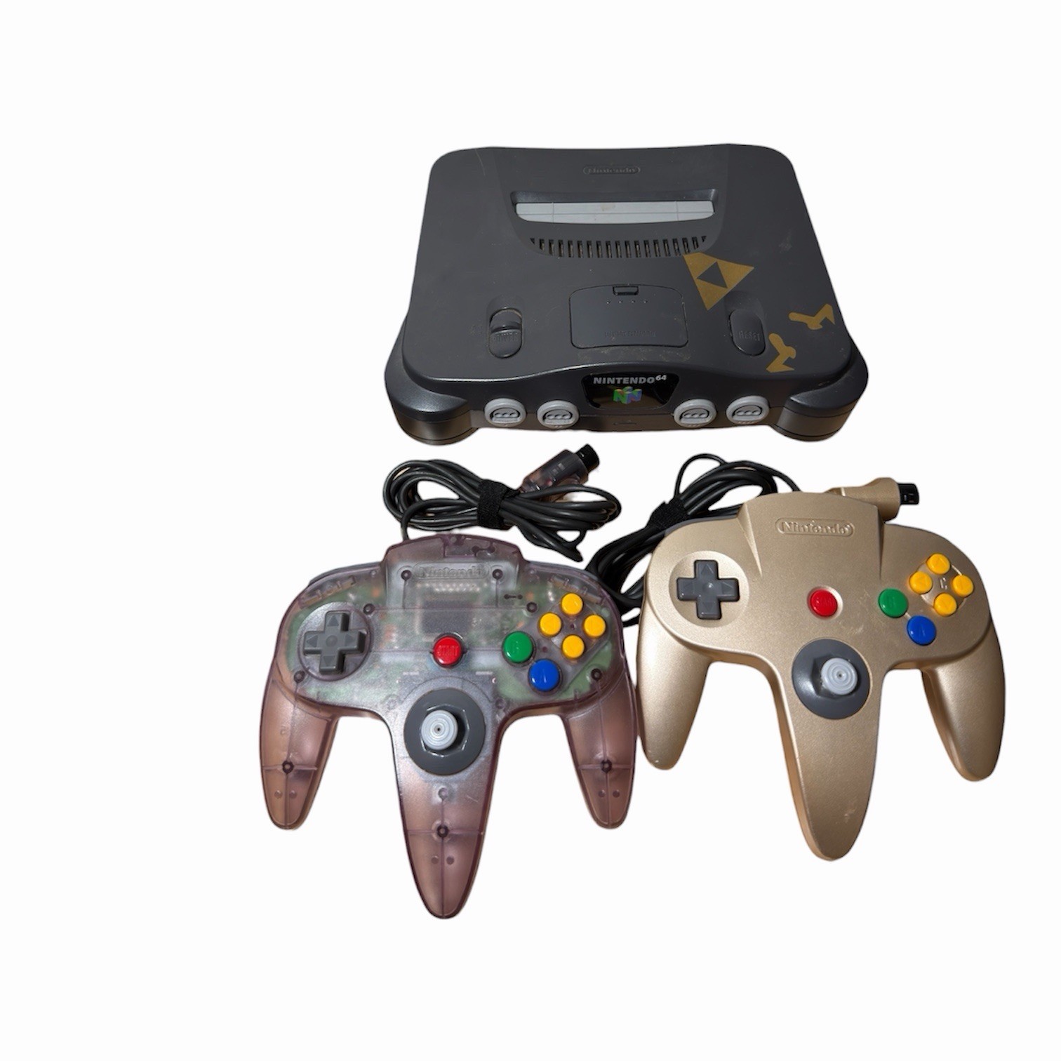 N64 Console with 2 Controllers + Multiple Games+ Extras TESTED TO WORK