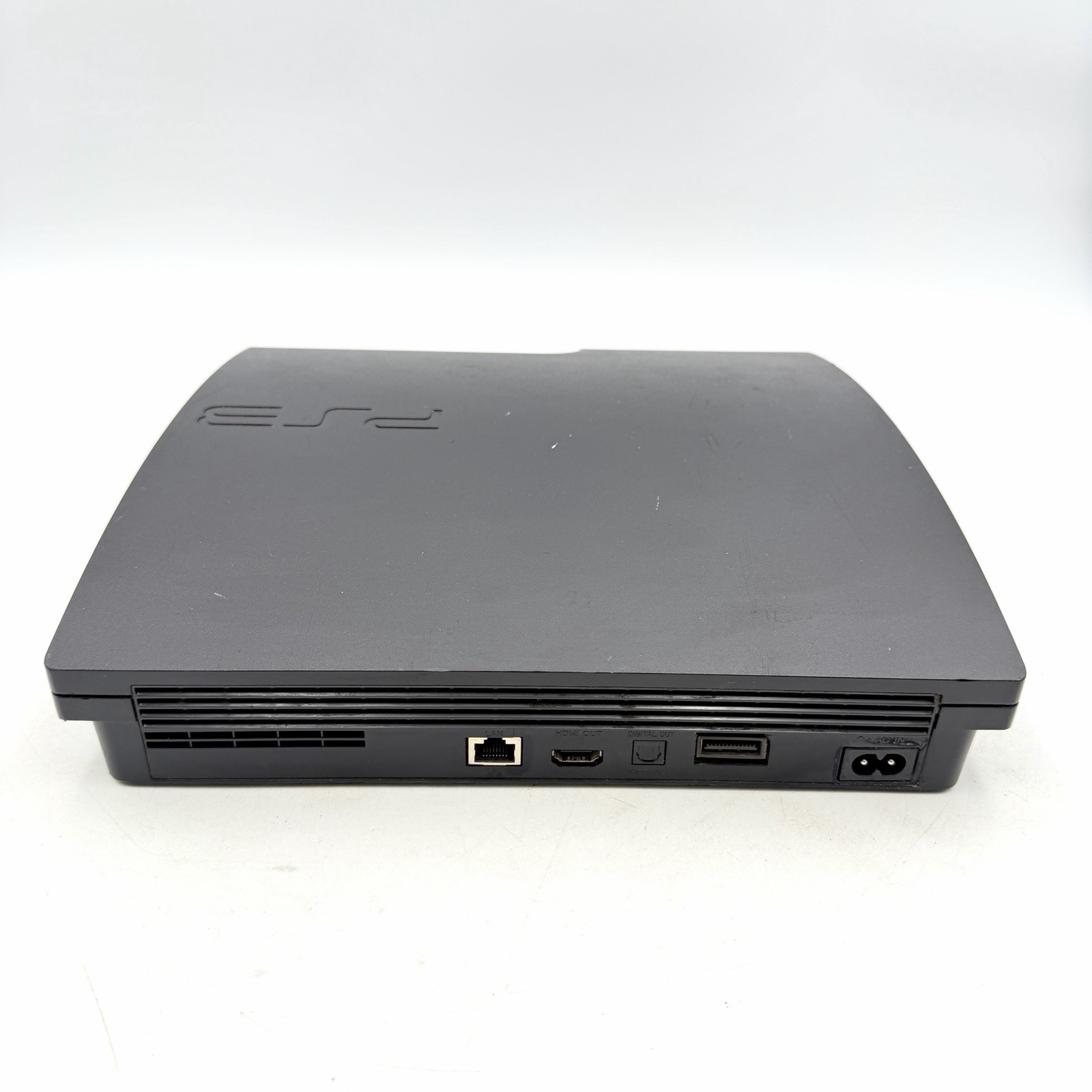 Sony PlayStation 3 PS3 Slim CECH-3001B 320GB Console Only Tested Has Flaws READ