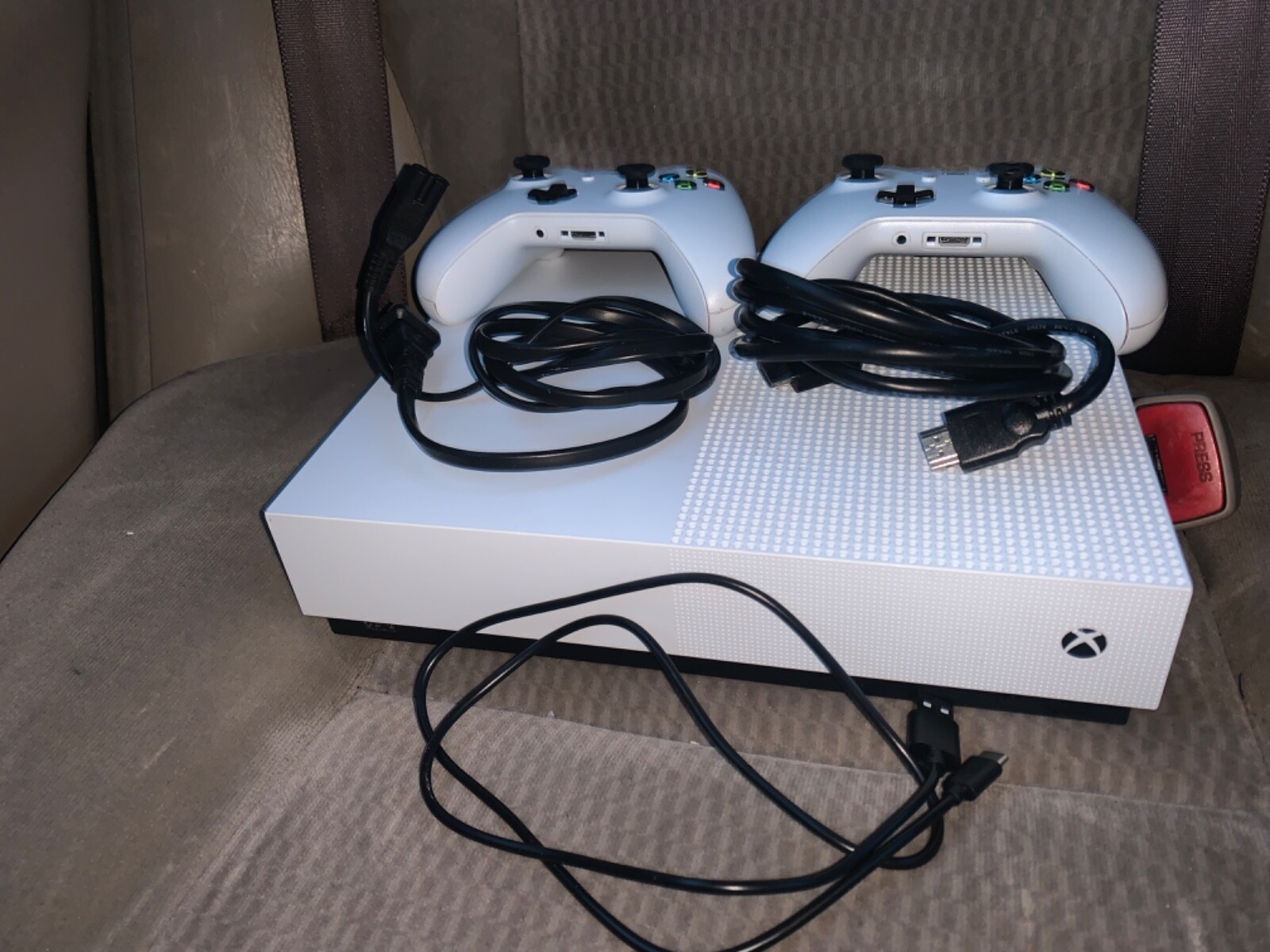 Microsoft Xbox One S 500GB Video Game Console – White (ZQ9-00001)