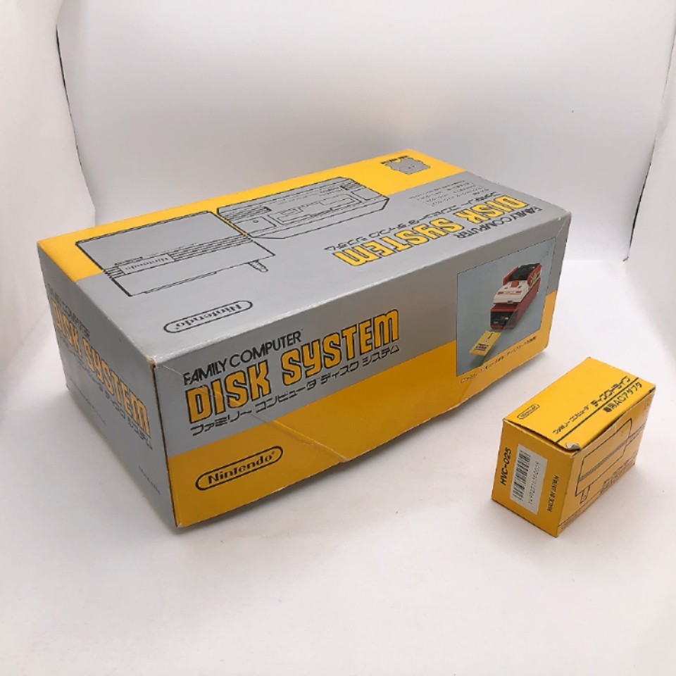 Nintendo Famicom Disk System Console HVC-022 Box New Belt NTSC-J Japan Tested