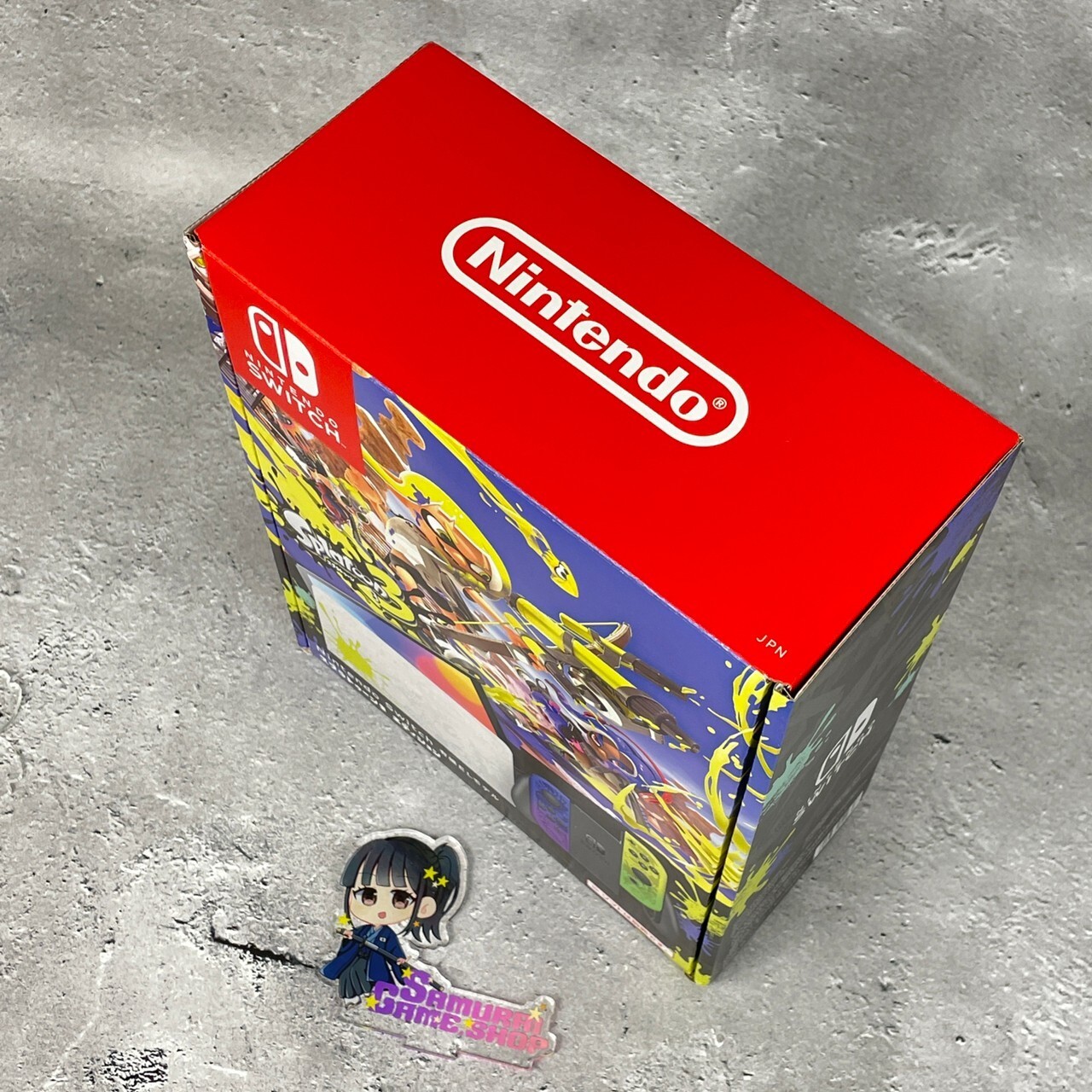 Nintendo Switch OLED Model Splatoon 3 Edition Console with Game + Pro Controller