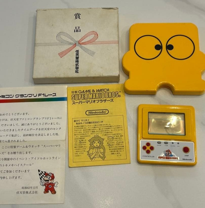 Game Watch Super Mario Bros. Famicom Grand Prix F1 Racing Limited Disk