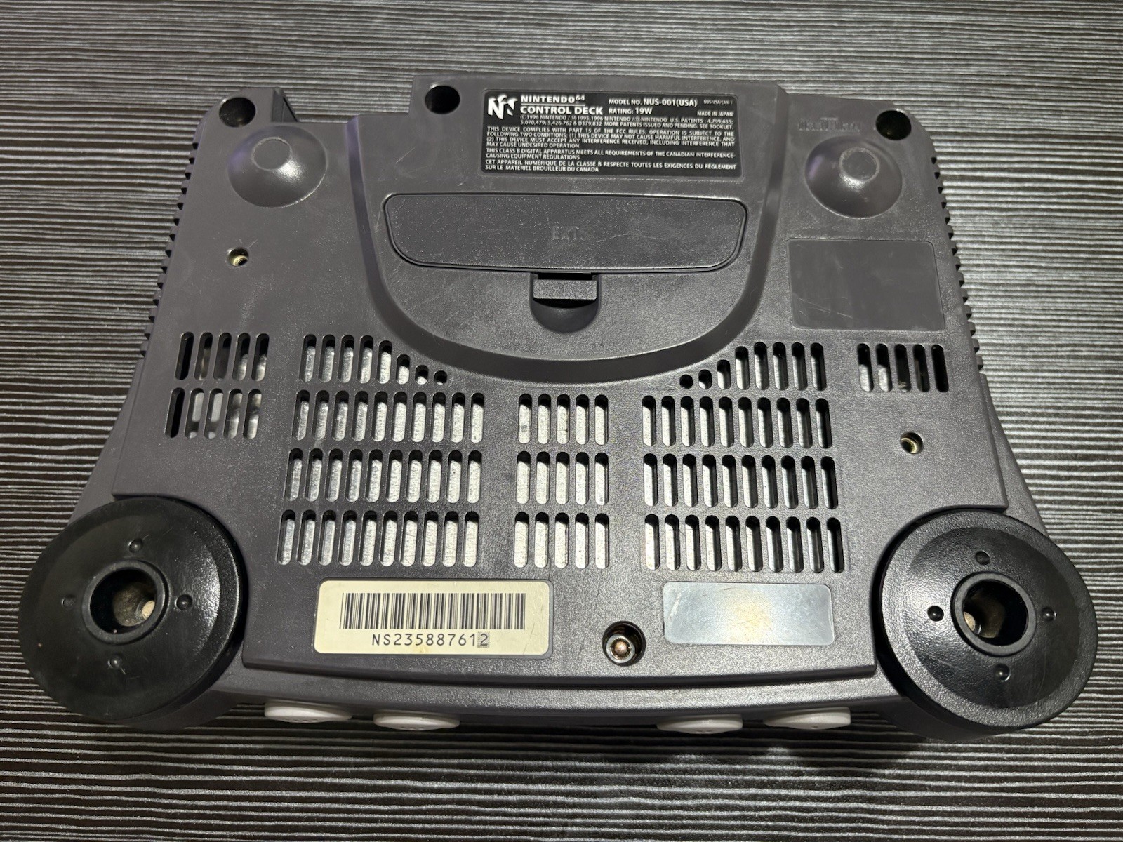 Nintendo 64 Console [Works] NUS-001(USA) Gray NTSC-U/C Home Console