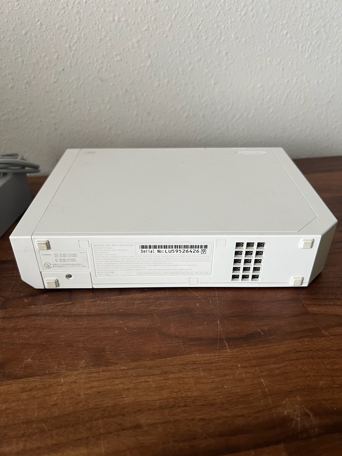 Nintendo Wii Console Bundle RVL-001 (USA)