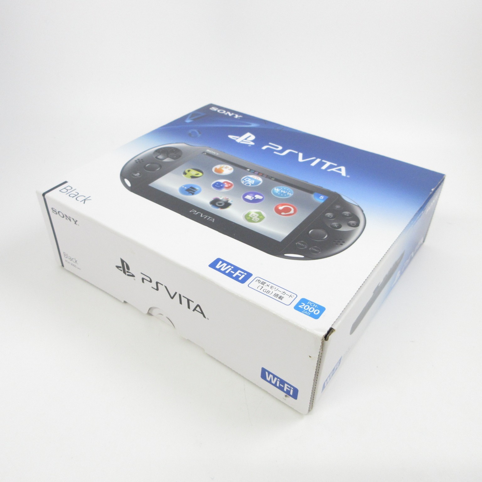 【Near Mint】Sony PS Vita PCH-2000 Black Wi-Fi Model Console #RET0527/01