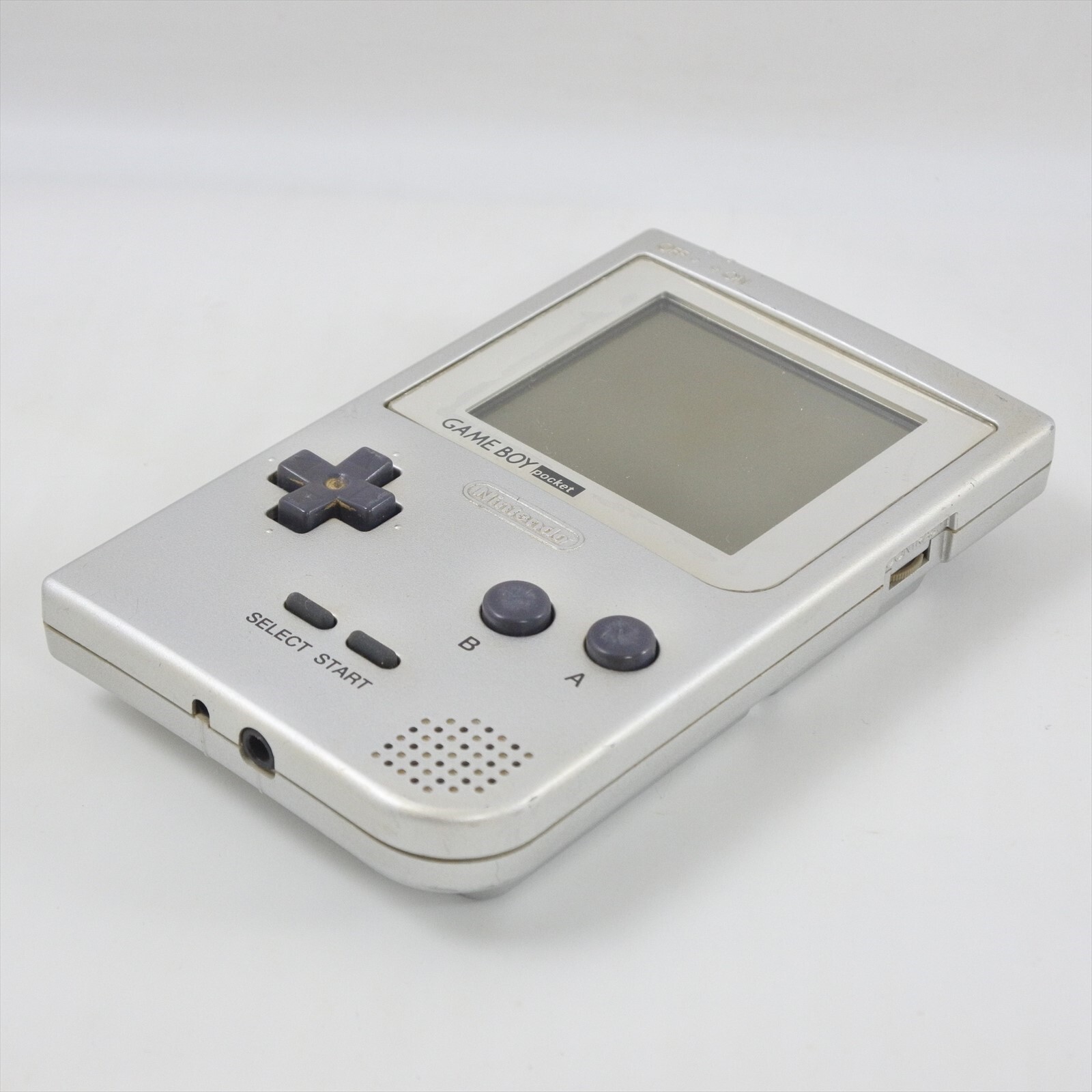 Gameboy Pocket Console SILVER MGB-001 made in CHINA Nintendo MH10368198 gb