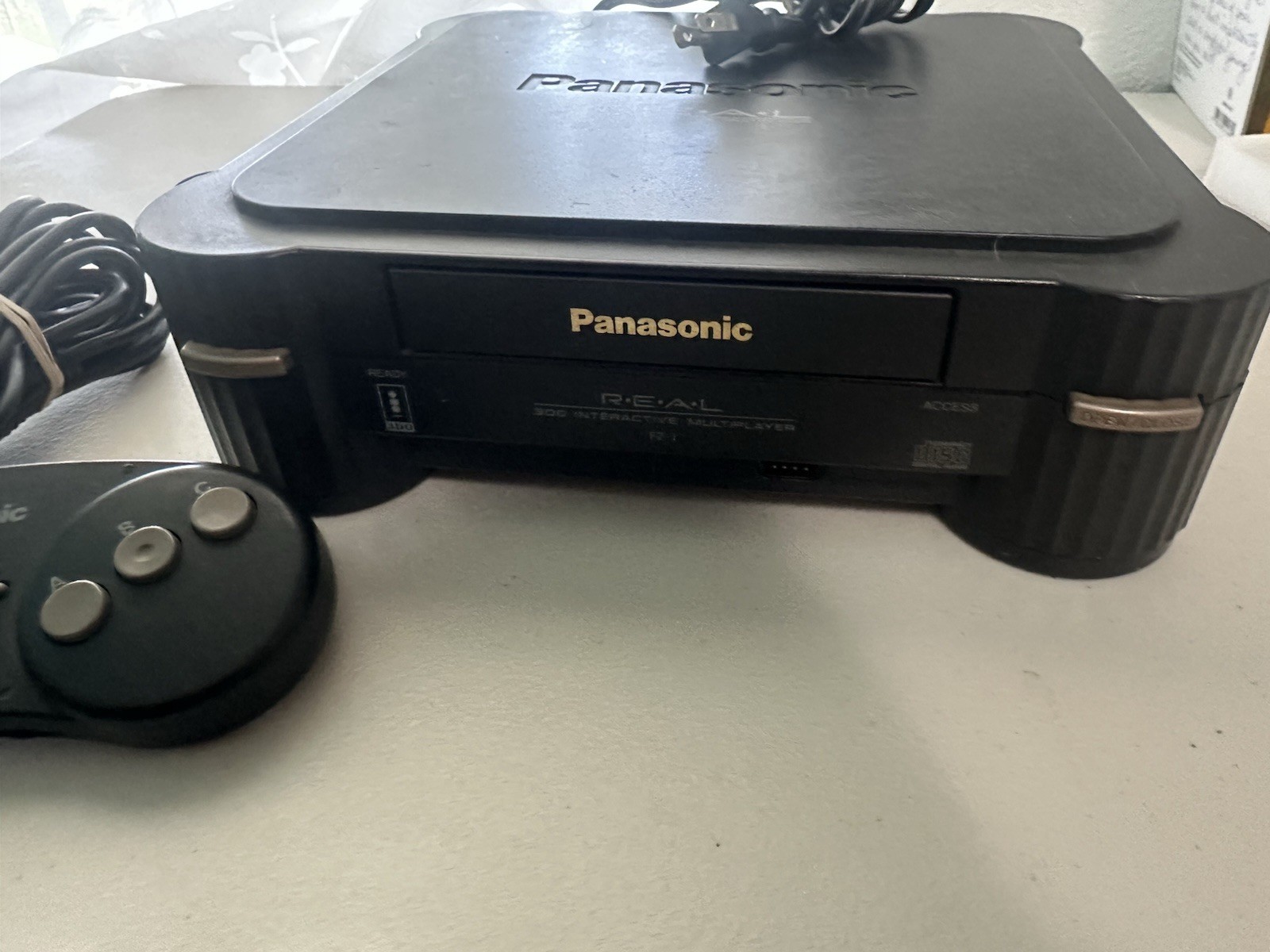 Panasonic FZ-1 Real 3DO Black Console Bundle | 1 Controller | Works Great