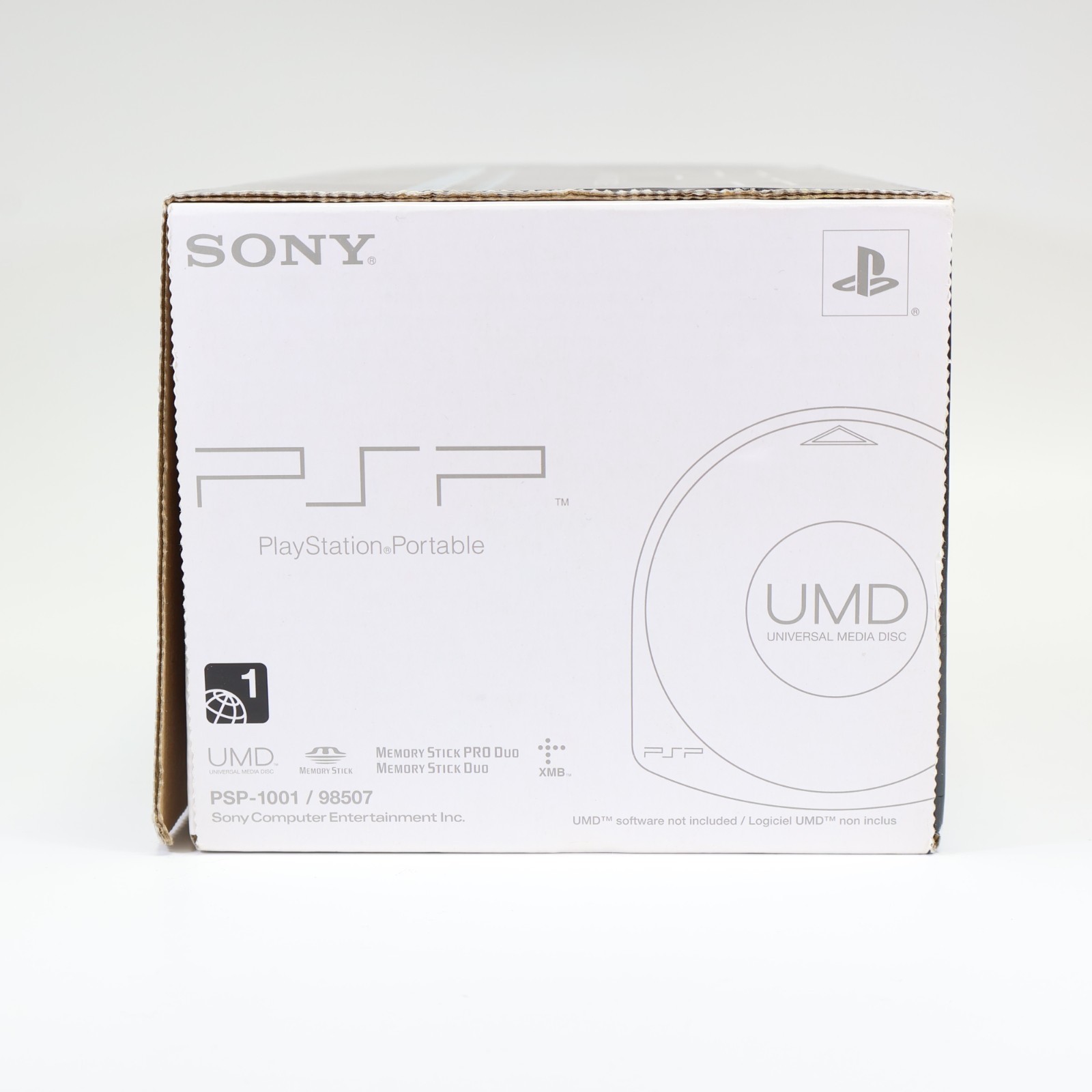 Sony PSP 1001 Box and Manuals – Authentic Acceptable Condition