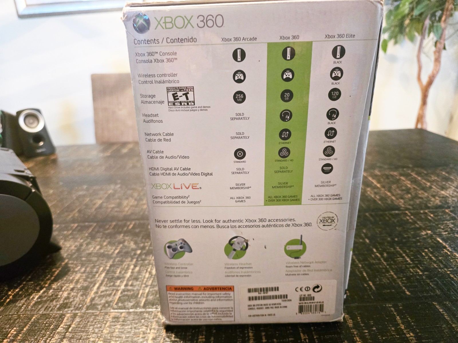 XBOX 360 Go Pro White Console NIB! BRAND NEW, Never Opened!!!