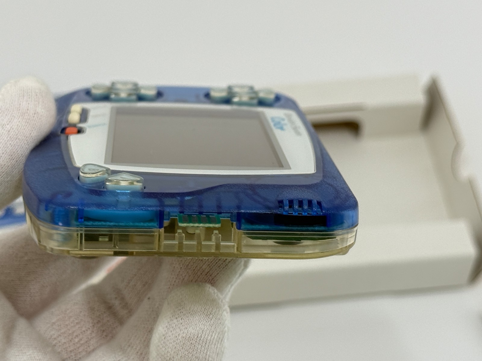 Bandai WonderSwan Color Blue WSC-001 Boxed Handheld Console Tested Working Japan