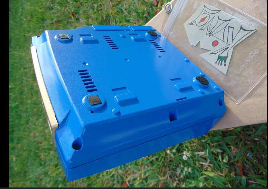 💙 SEGA Dreamcast HKT-3020 Home Console 💙 Edition🌟💙 GOLD/BLUE✨CASE