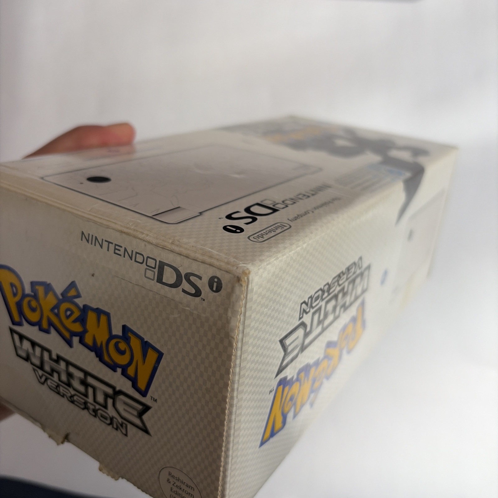 Nintendo DSi Pokemon White Reshiram Zekrom Edition Box And Inserts Only! PAL
