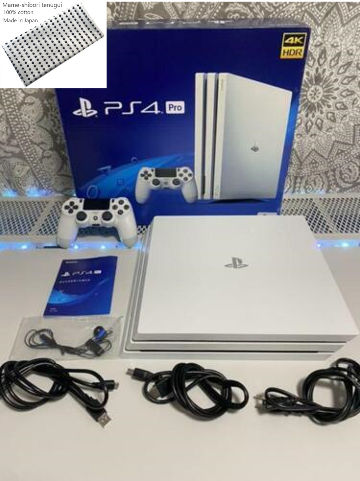 Sony PlayStation4 PS4 Pro CUH-7200BB02 Glacier White 1TB Japan ver. «Excellent»