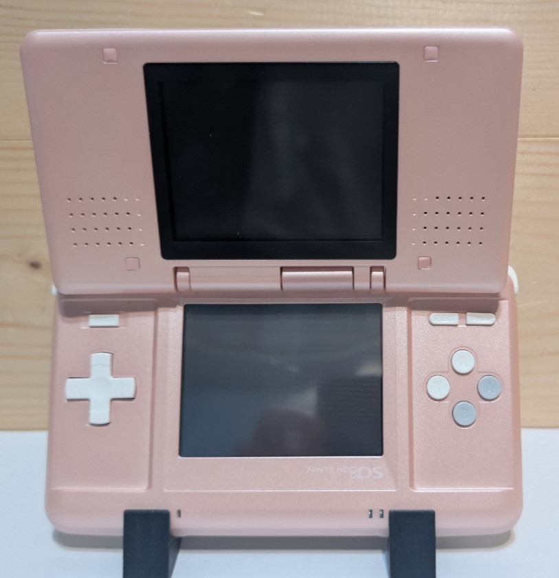 Nintendo DS NTR/Fat/Original Pink Reshelled W/USB Cable New Battery & USB-C