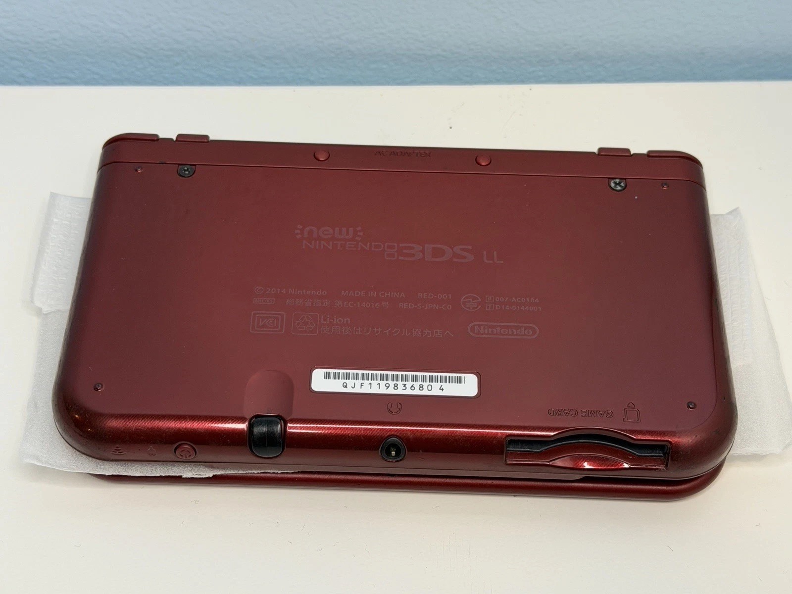 New Nintendo 3Ds XL ,Red , 128GB MicroSD . Tested And Working / Region Free