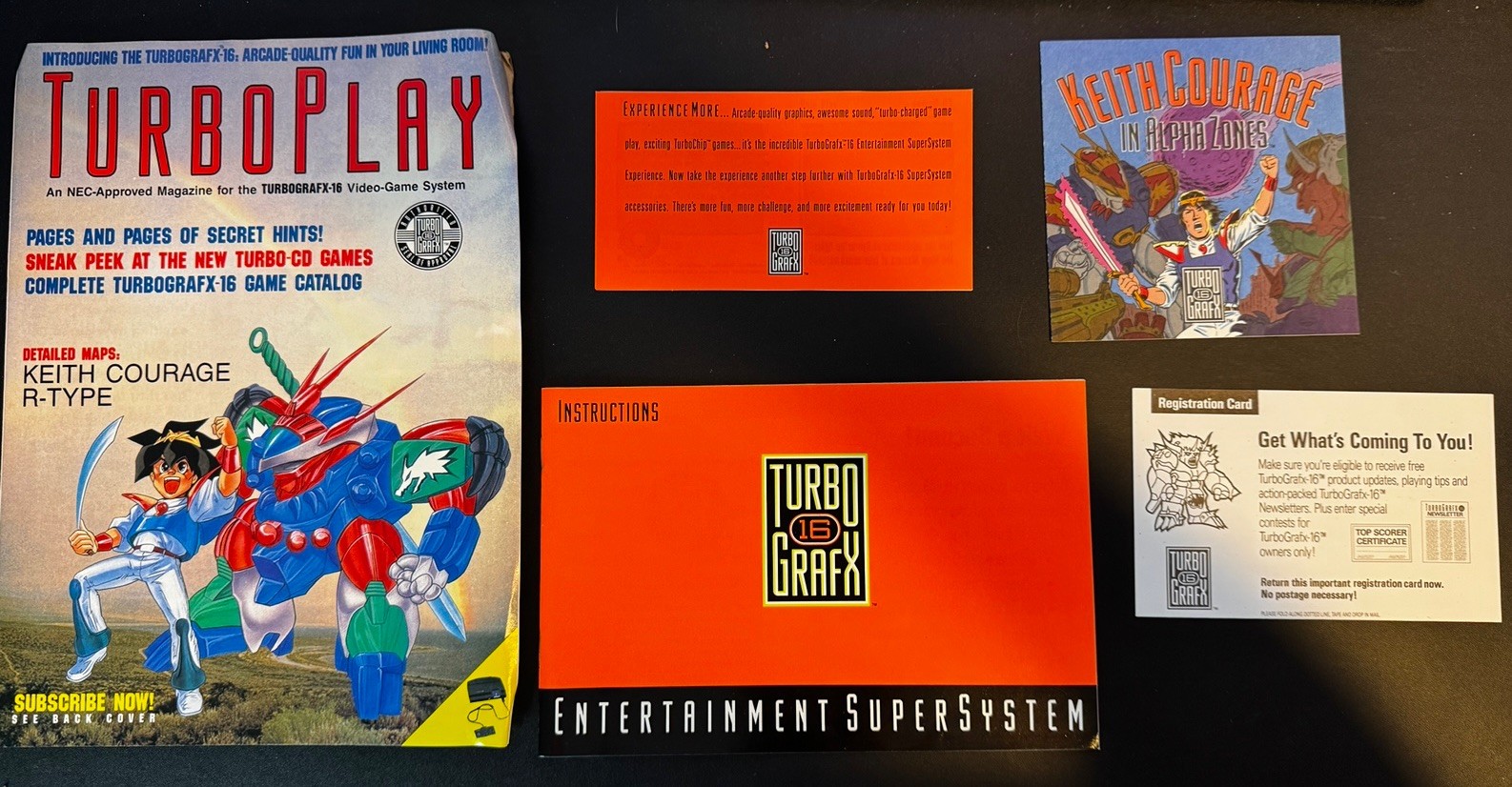 TurboGrafx-16 Console w/ ORIGINAL Receipt! – Missing game